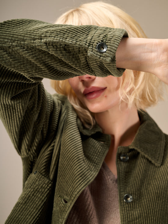 Shirt-collar jacket