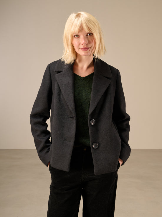 veste avec col à revers
