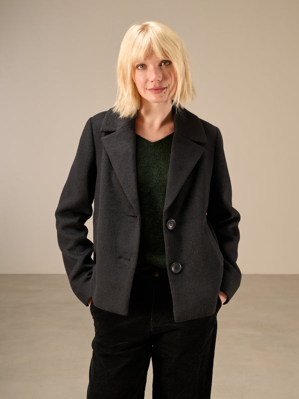 veste avec col à revers