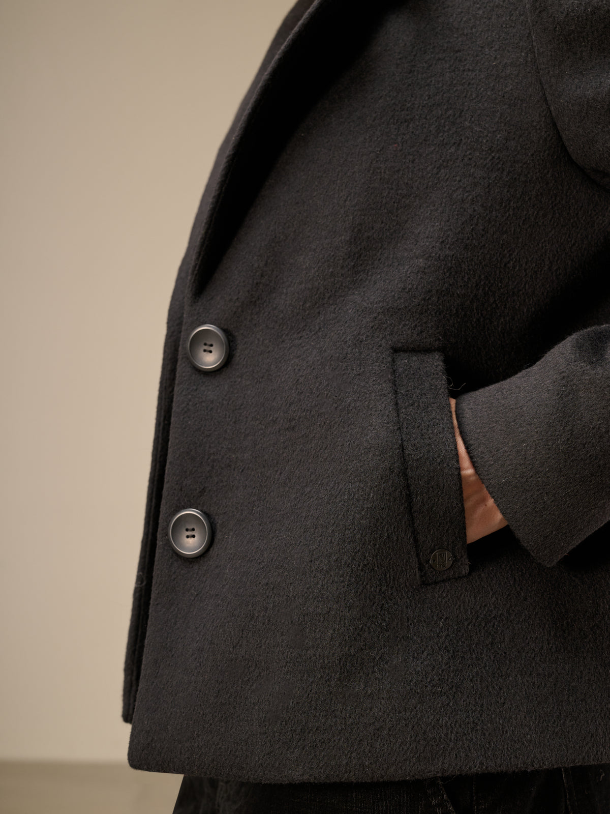 veste avec col à revers