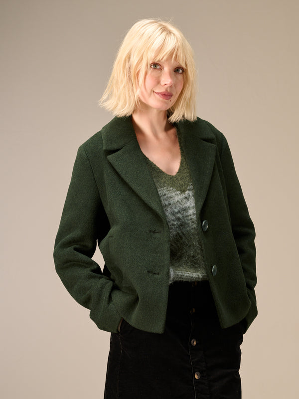 veste avec col à revers
