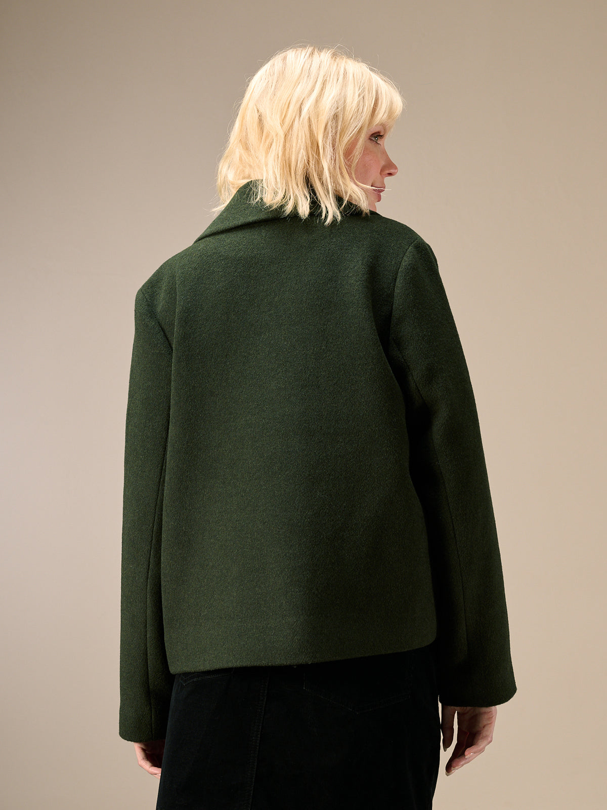 veste avec col à revers