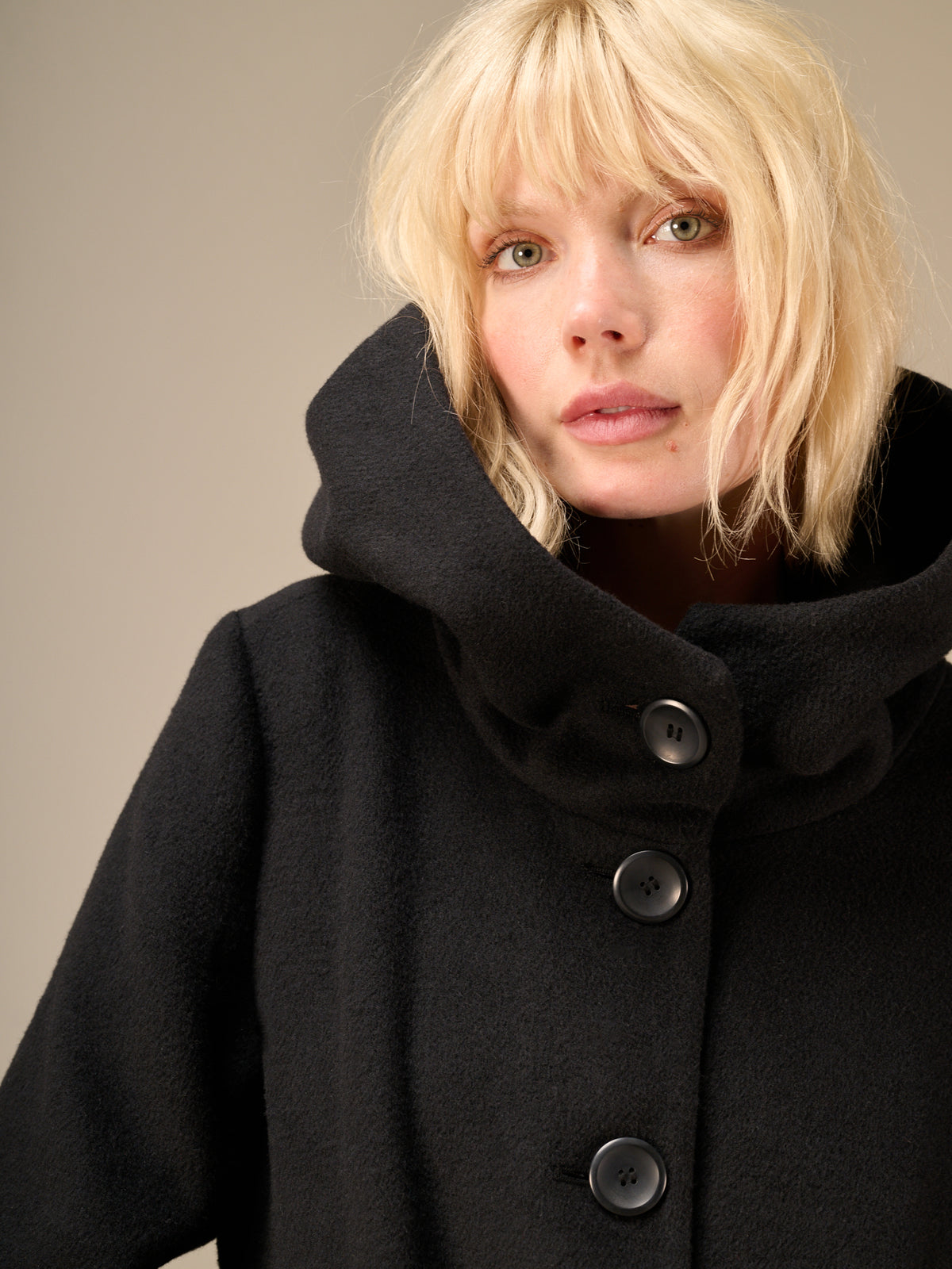 manteau à capuche