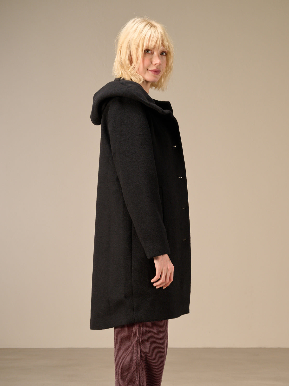 manteau à capuche