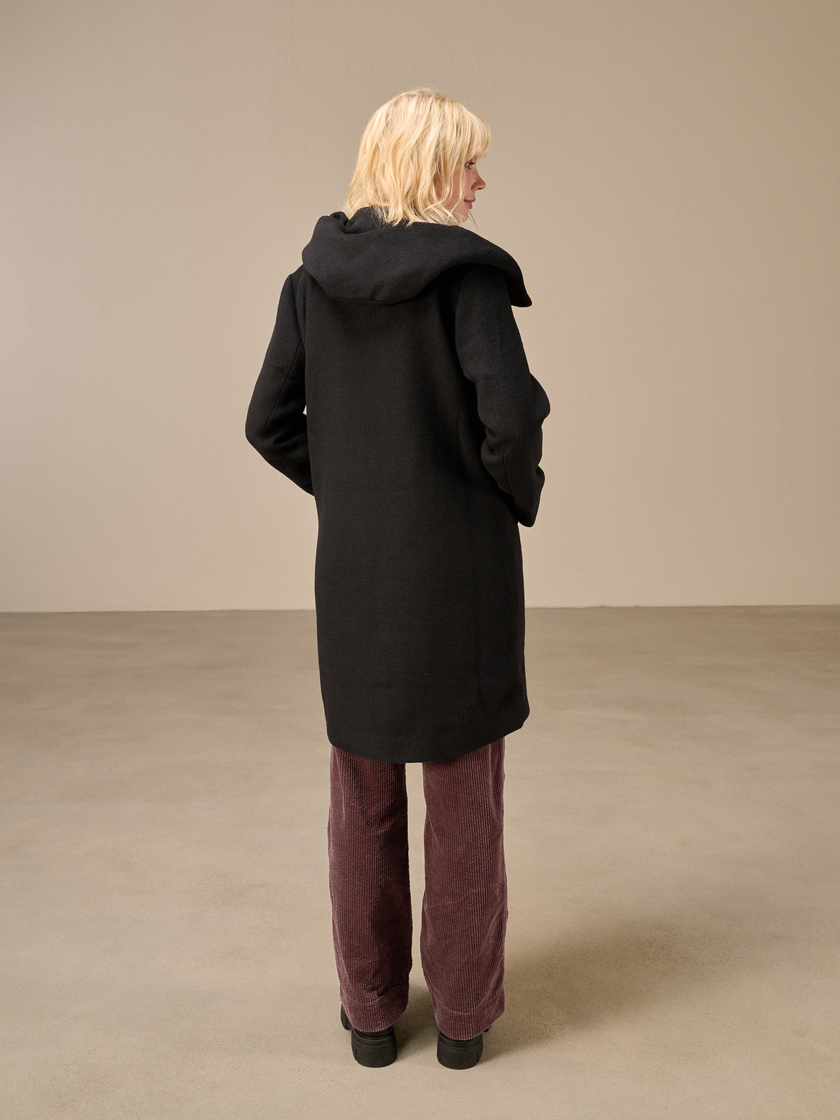 manteau à capuche