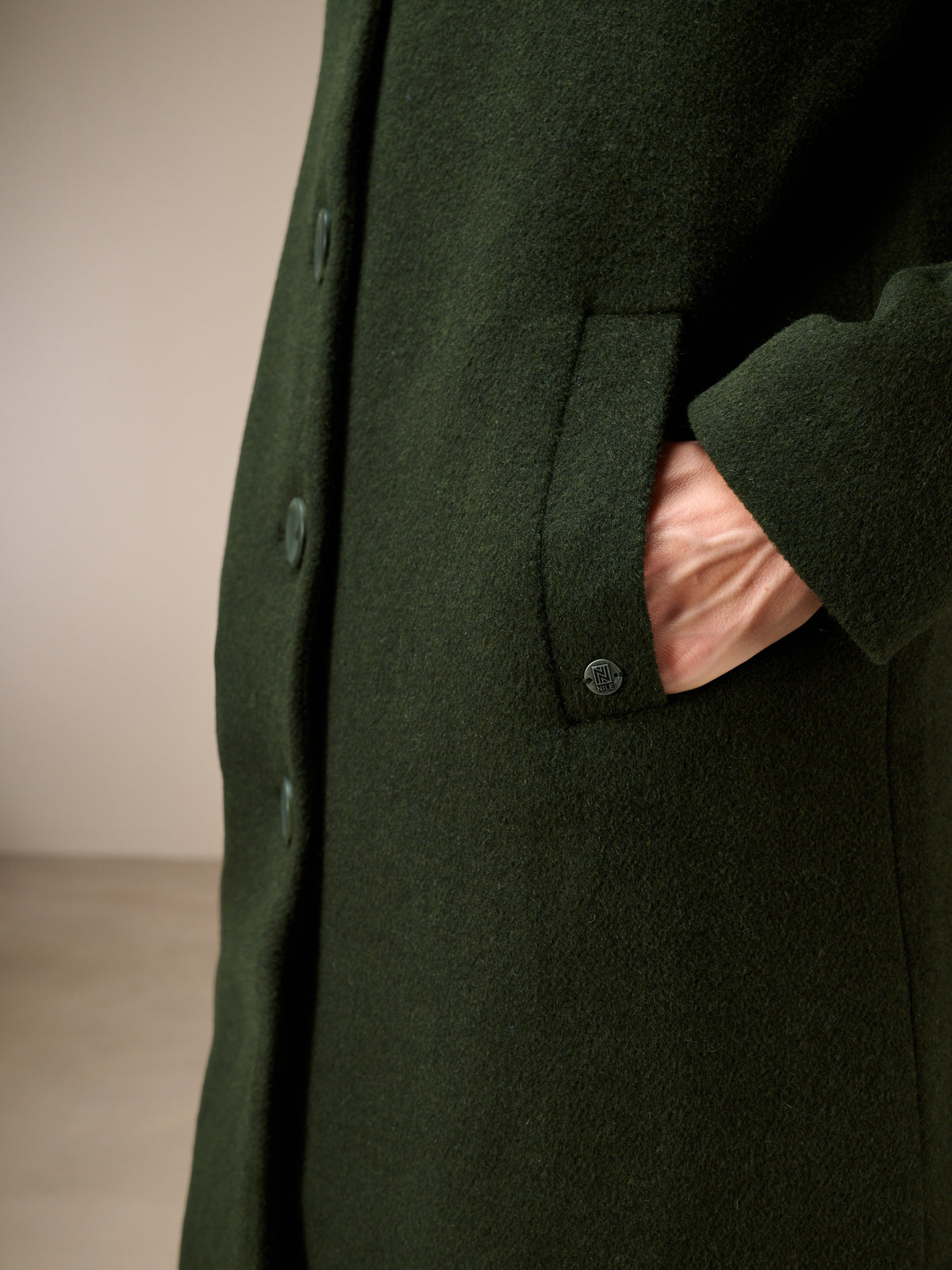 manteau à capuche