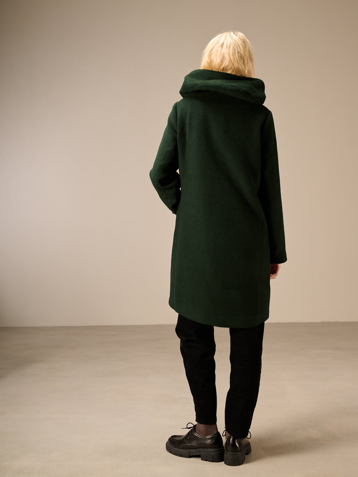 manteau à capuche