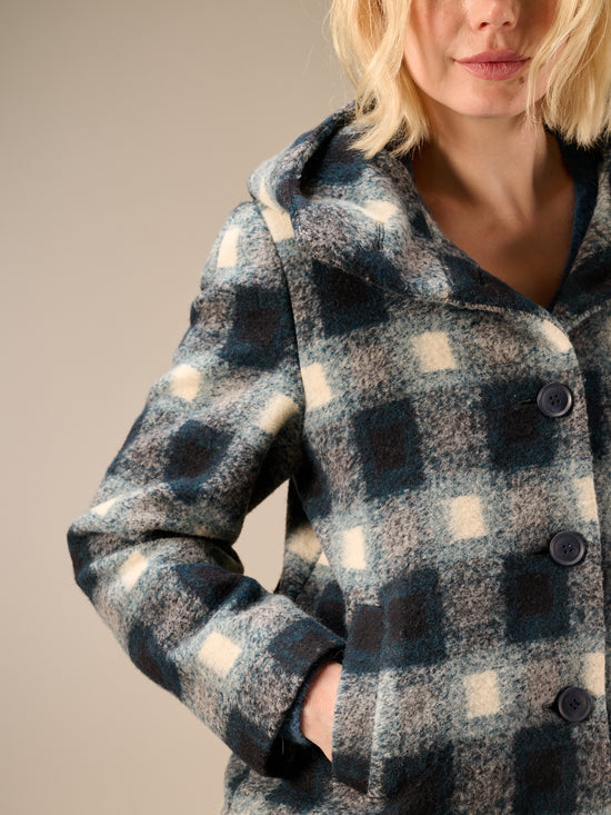 Jacke mit Karomuster