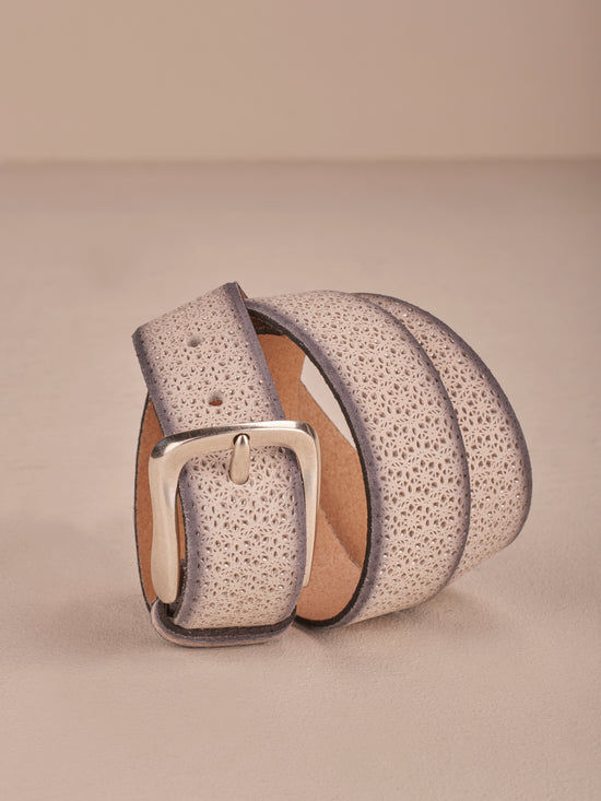 Leather belt