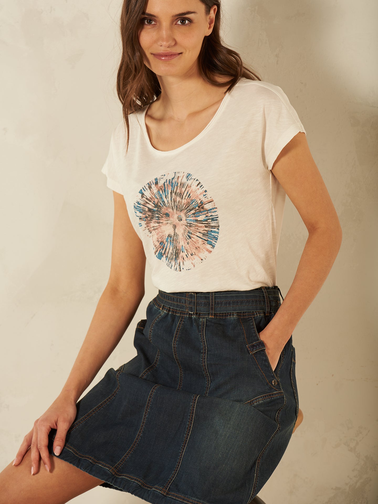 Shirt mit Druck