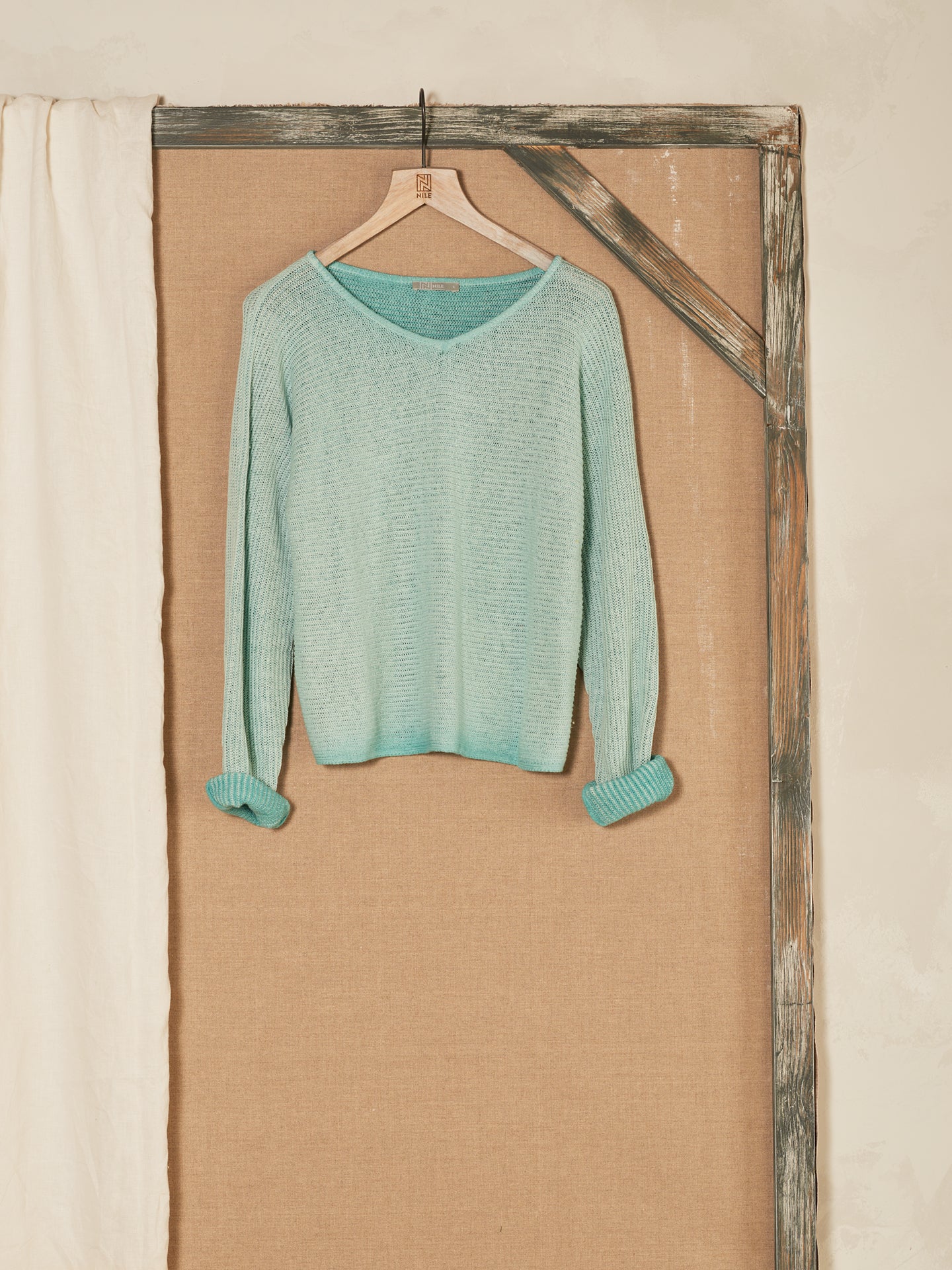 Maglione con scollo a V