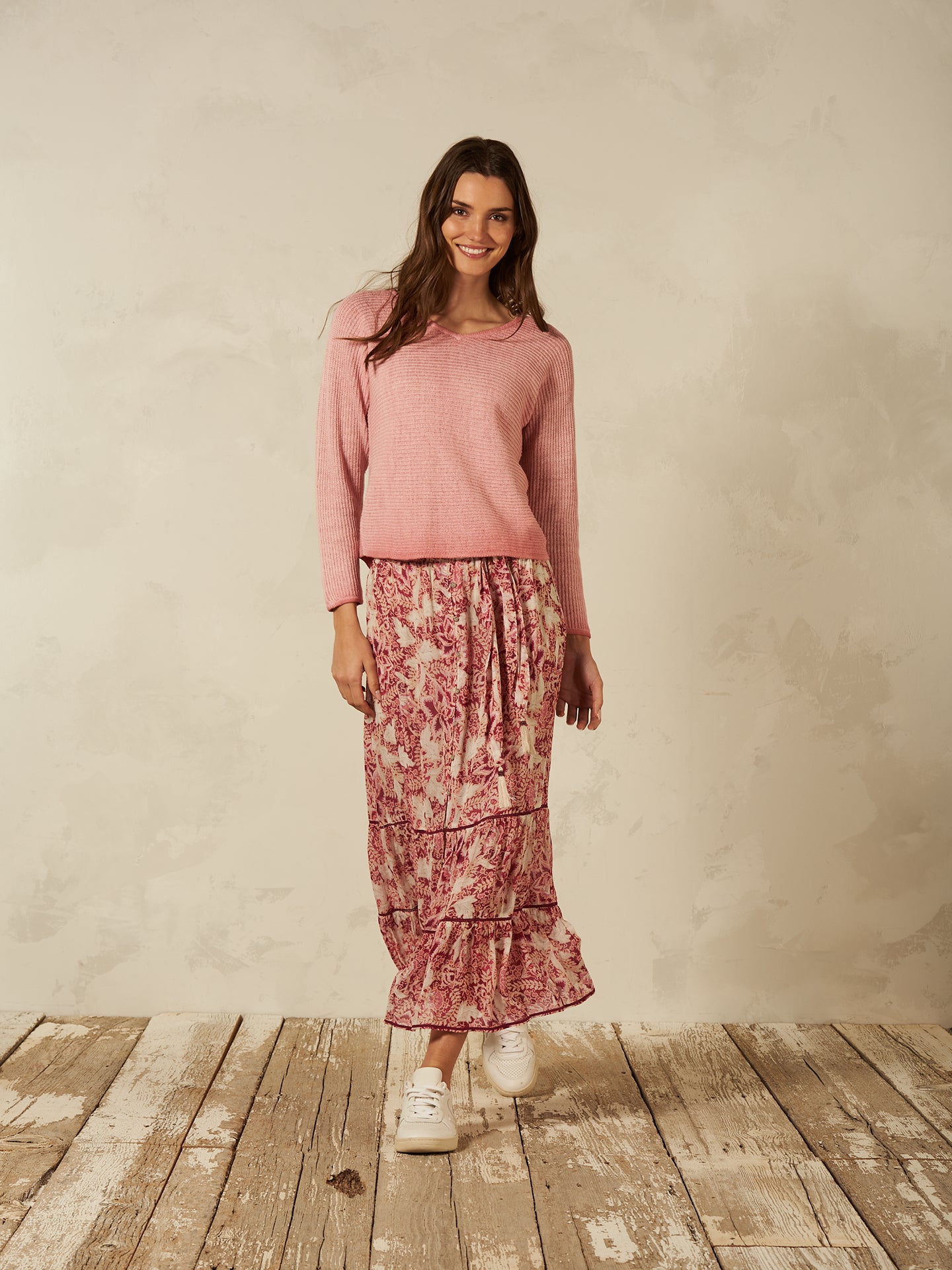 Maglione con scollo a V