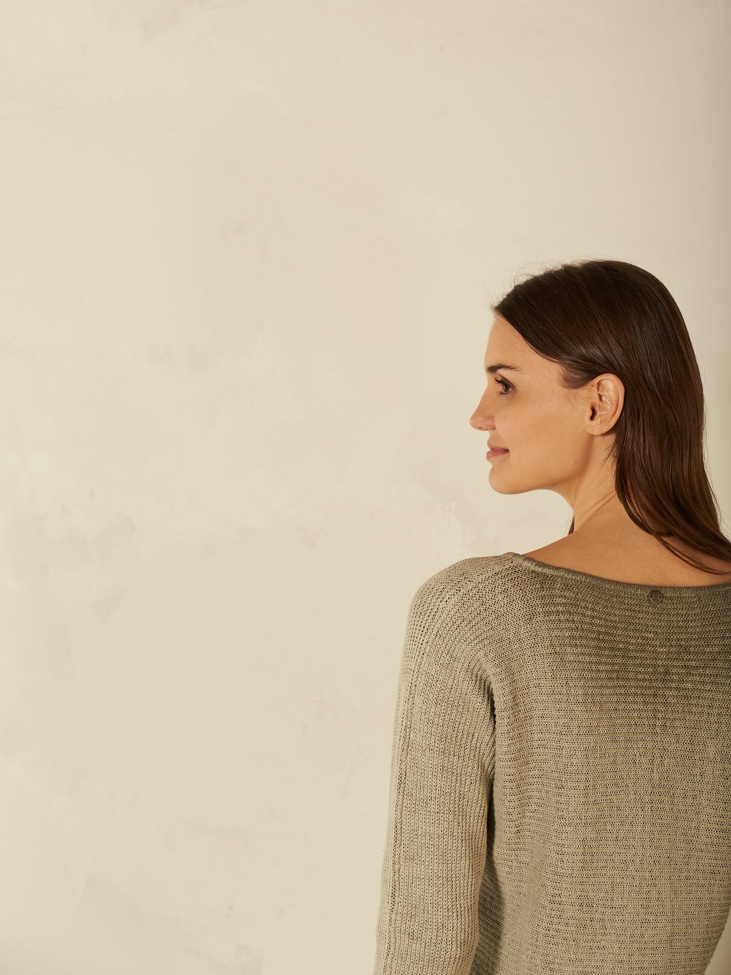 Maglione con scollo a V
