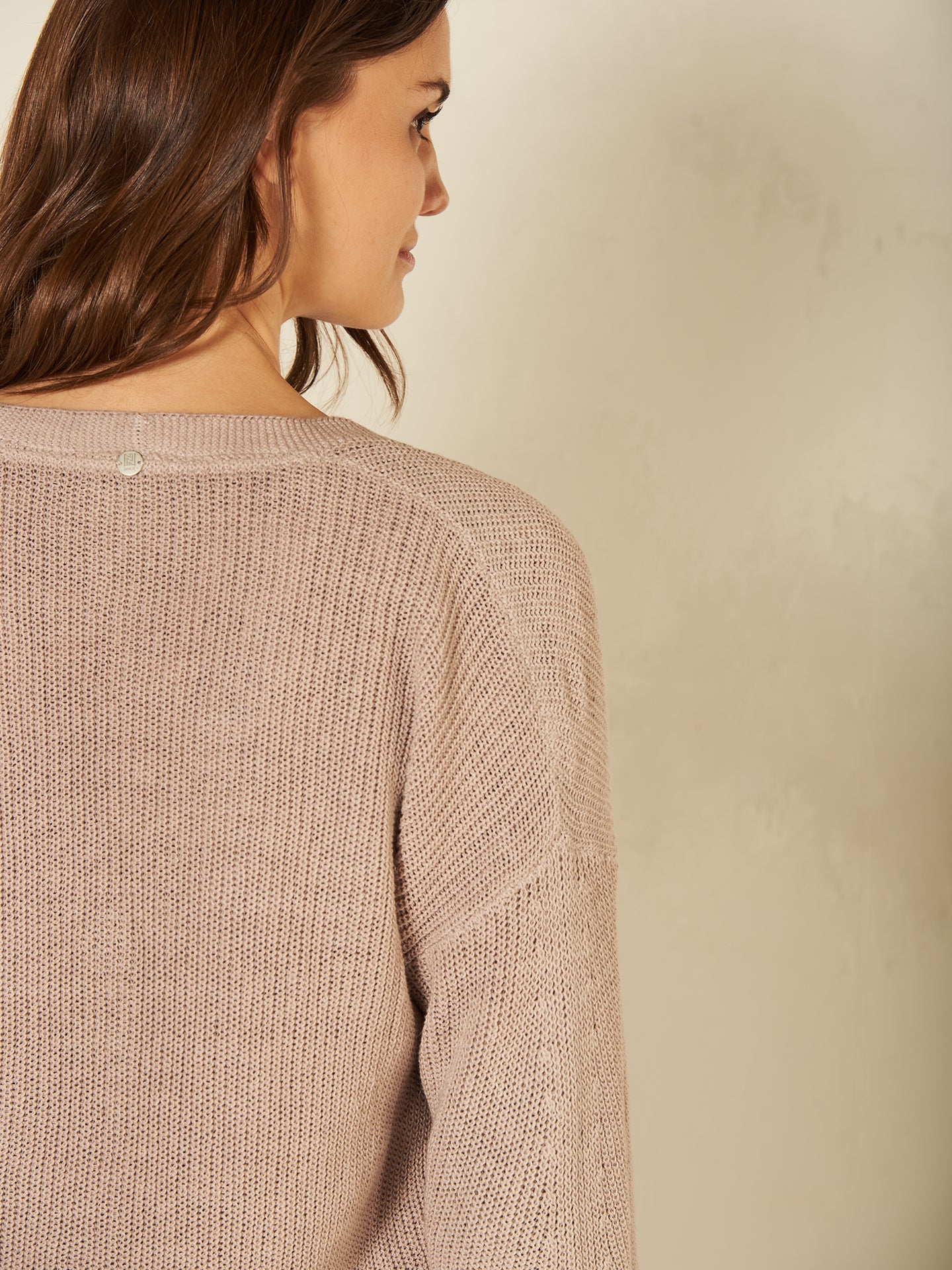 V-neck cardigan