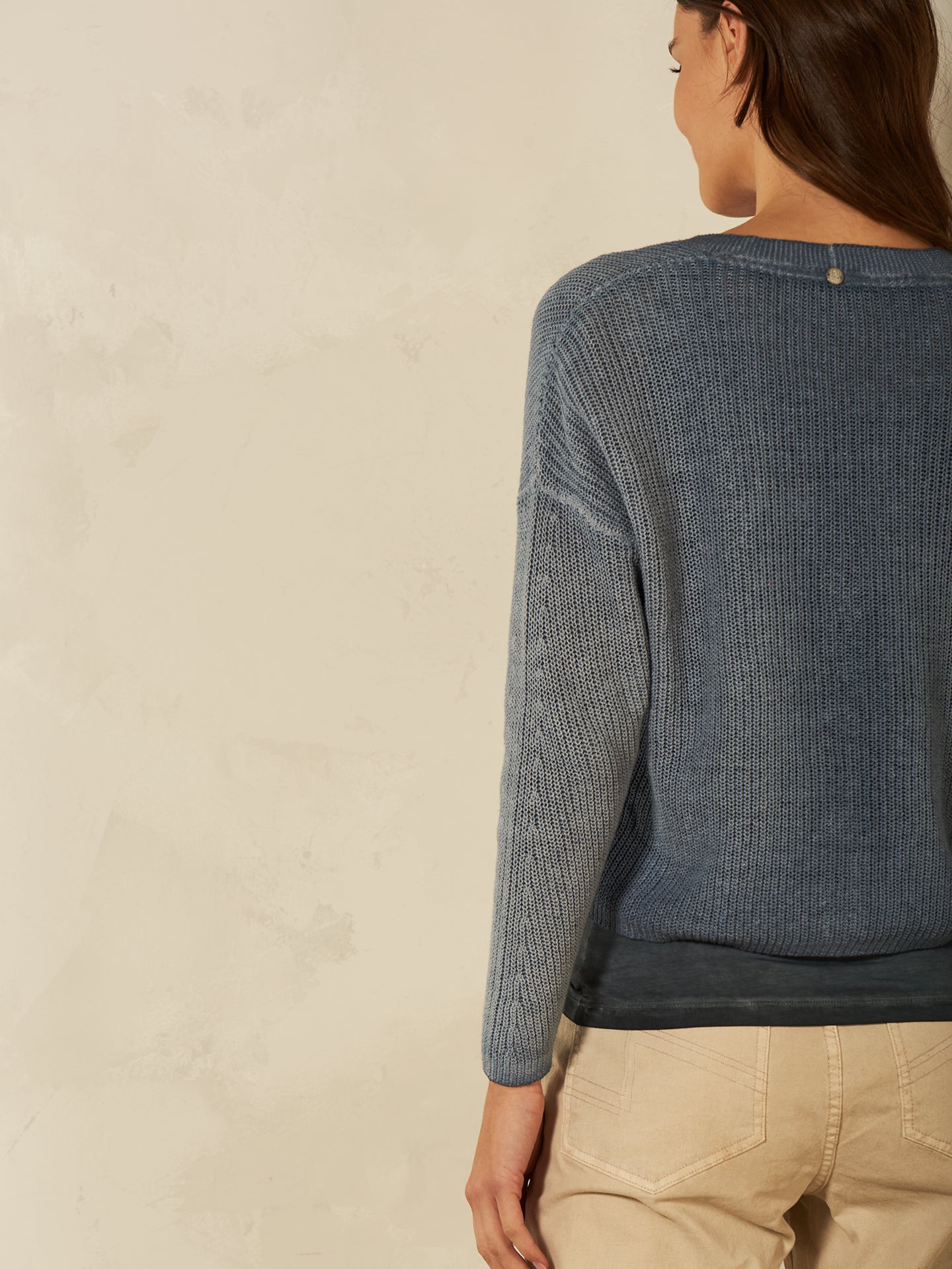 V-neck cardigan
