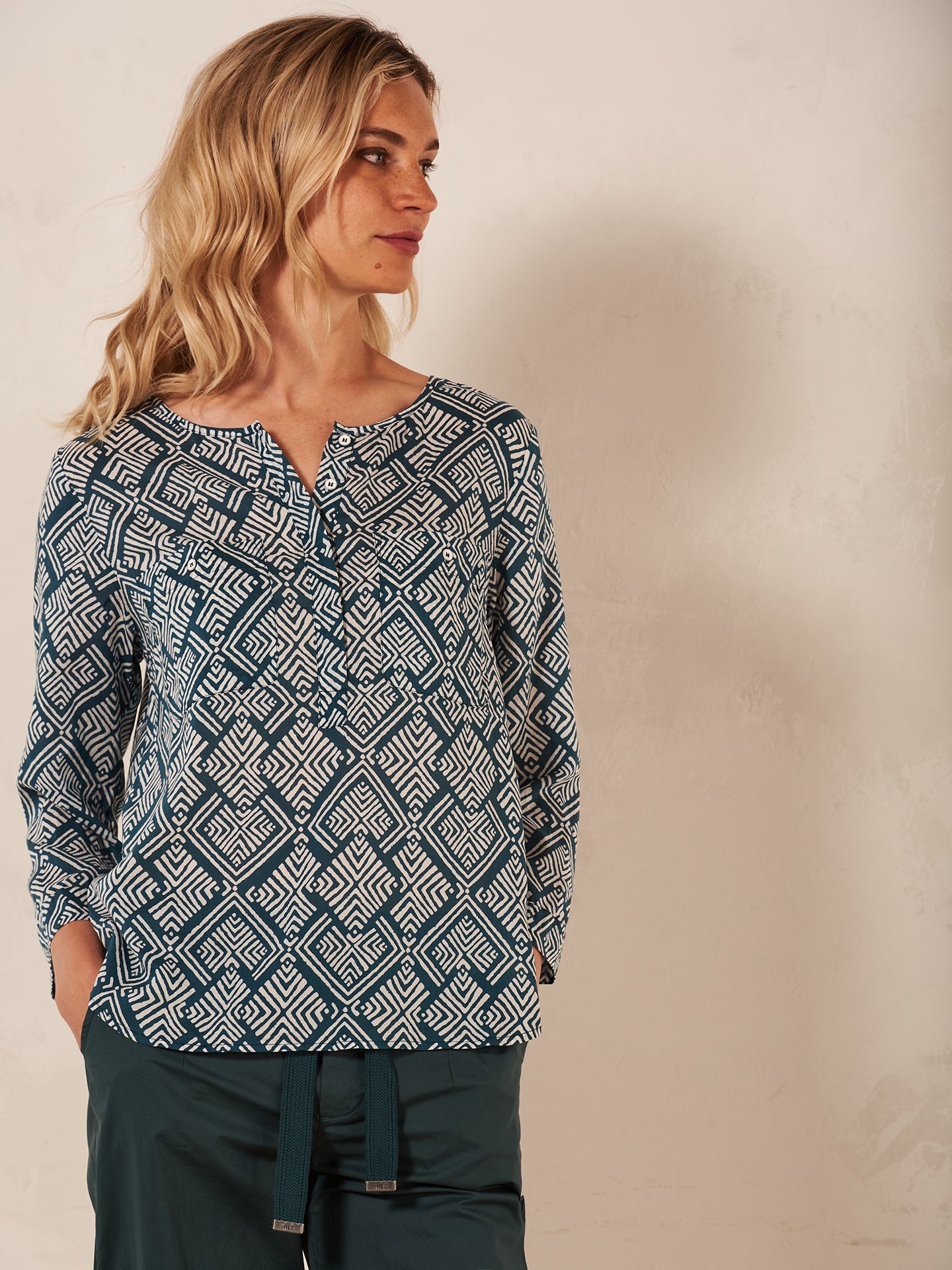 Printed blouse