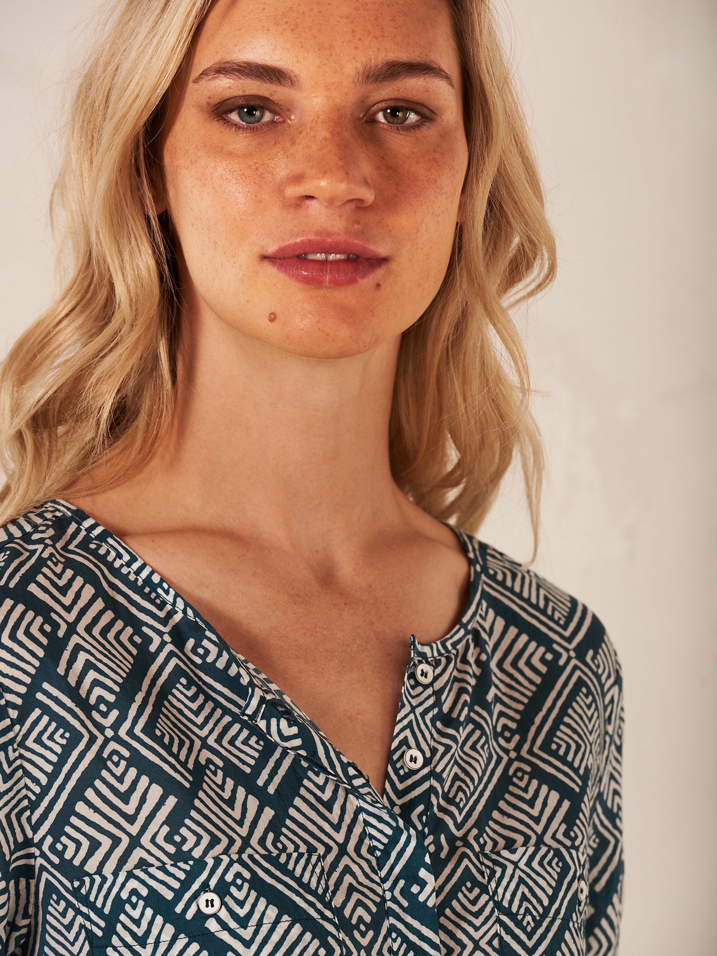 Printed blouse
