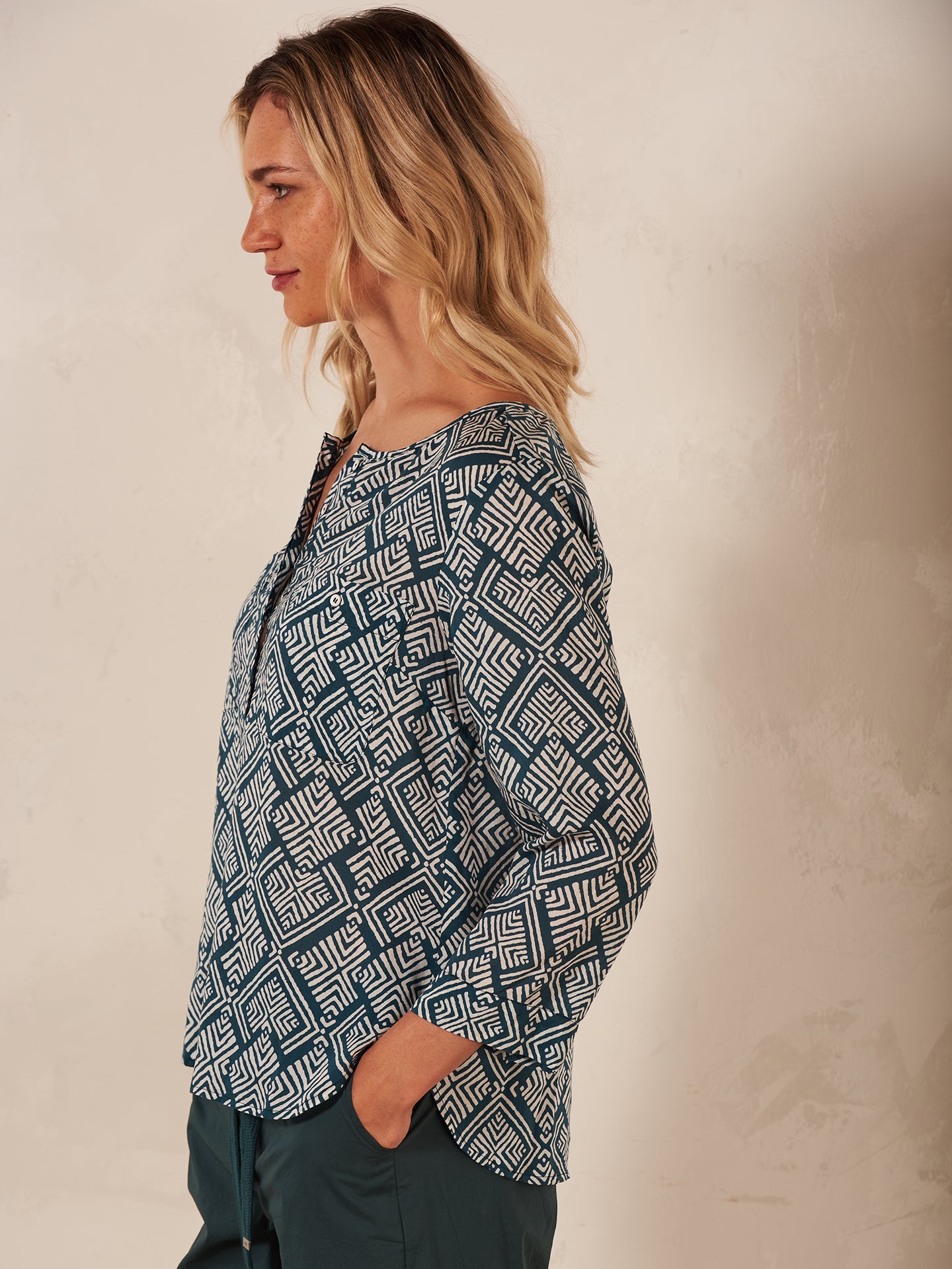 Printed blouse