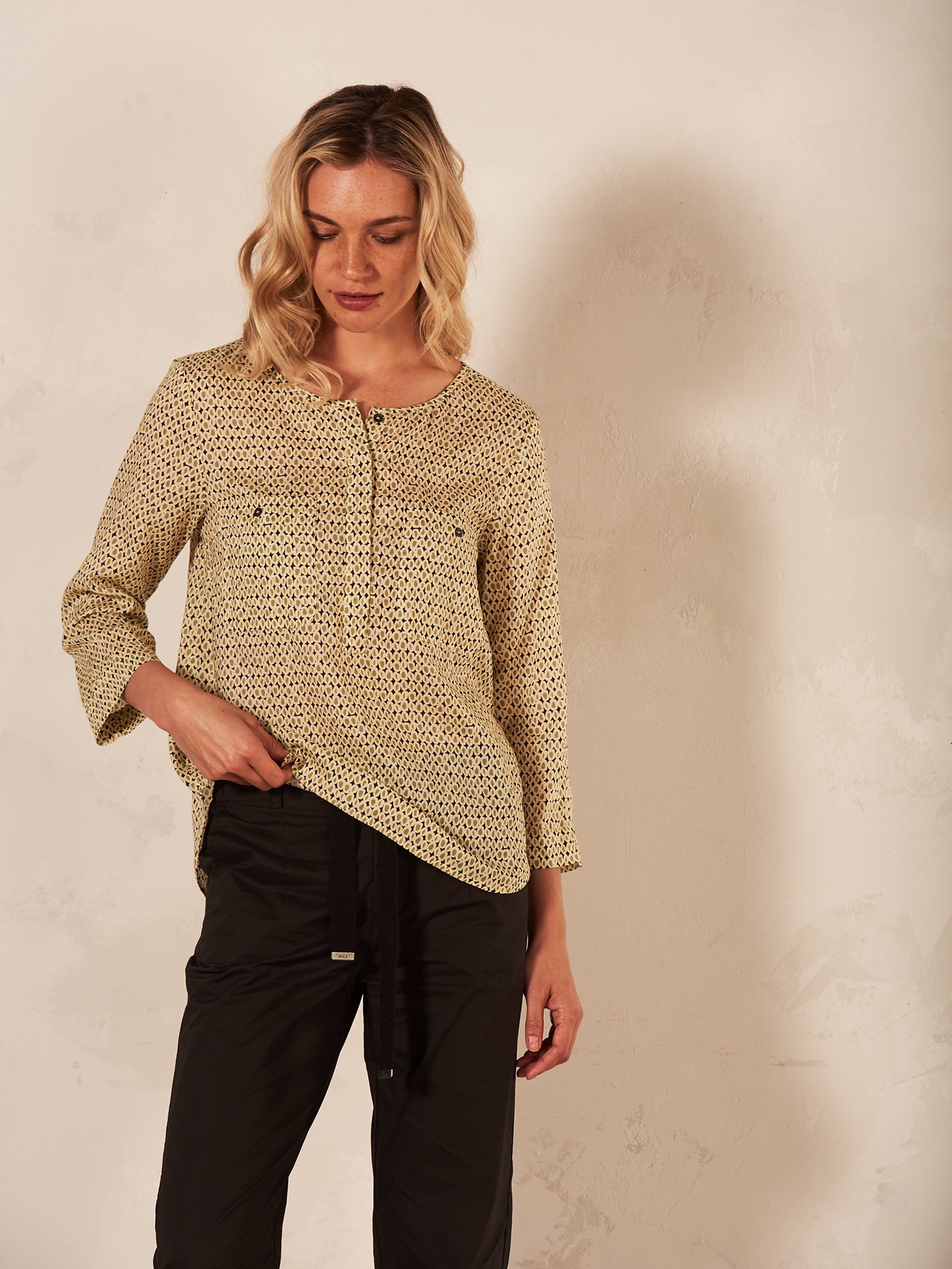 Printed blouse