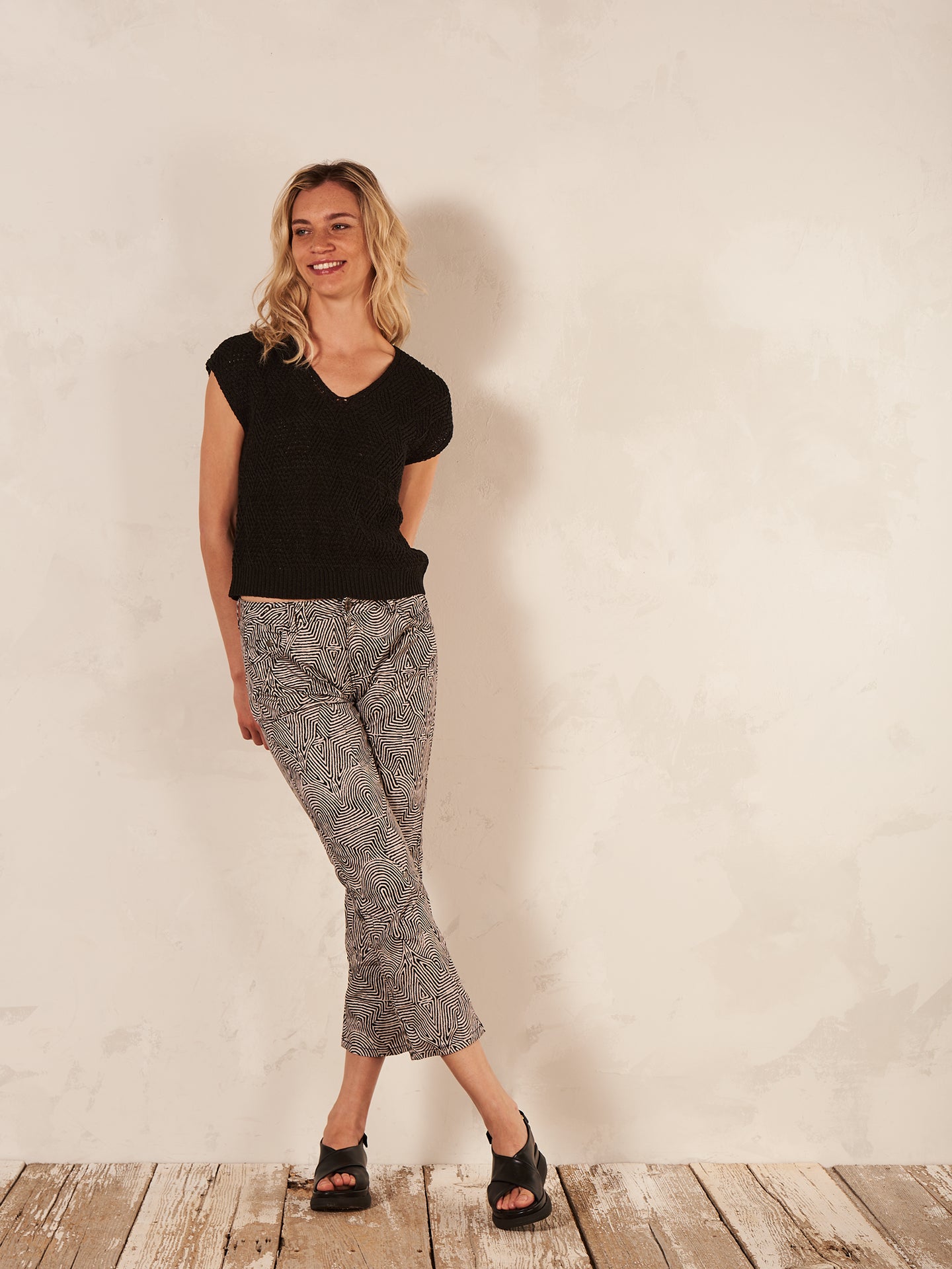pantalon imprimé