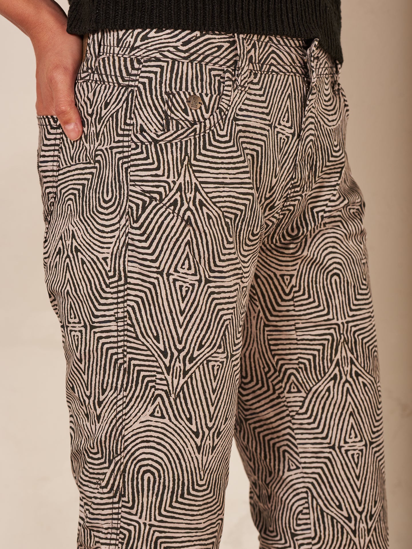 pantalon imprimé