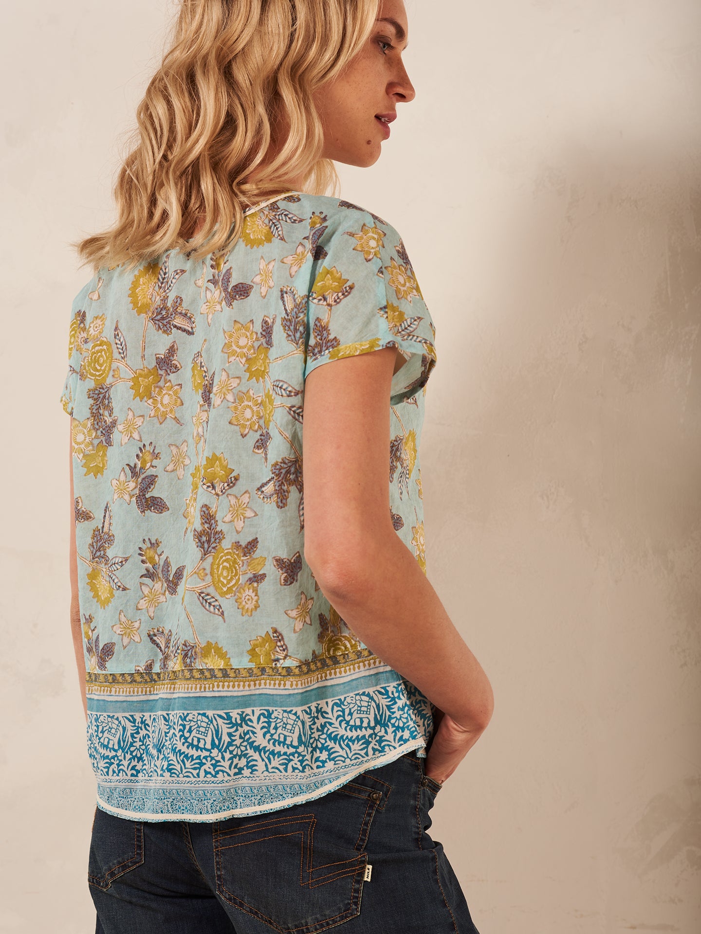 blouse imprimé