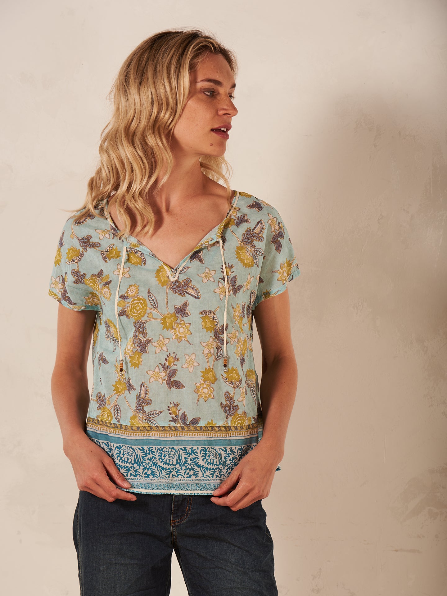 blouse imprimé