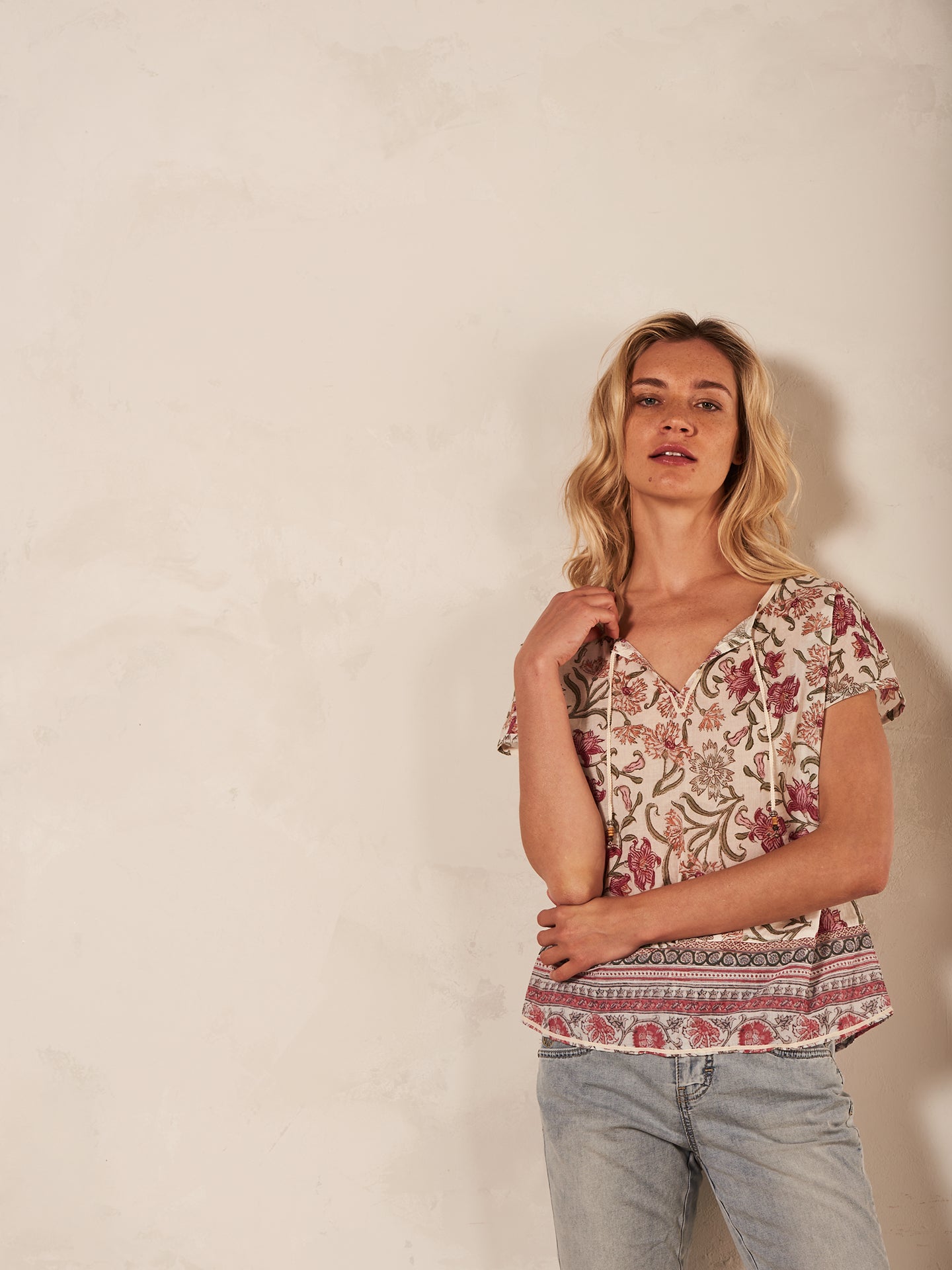 blouse imprimé
