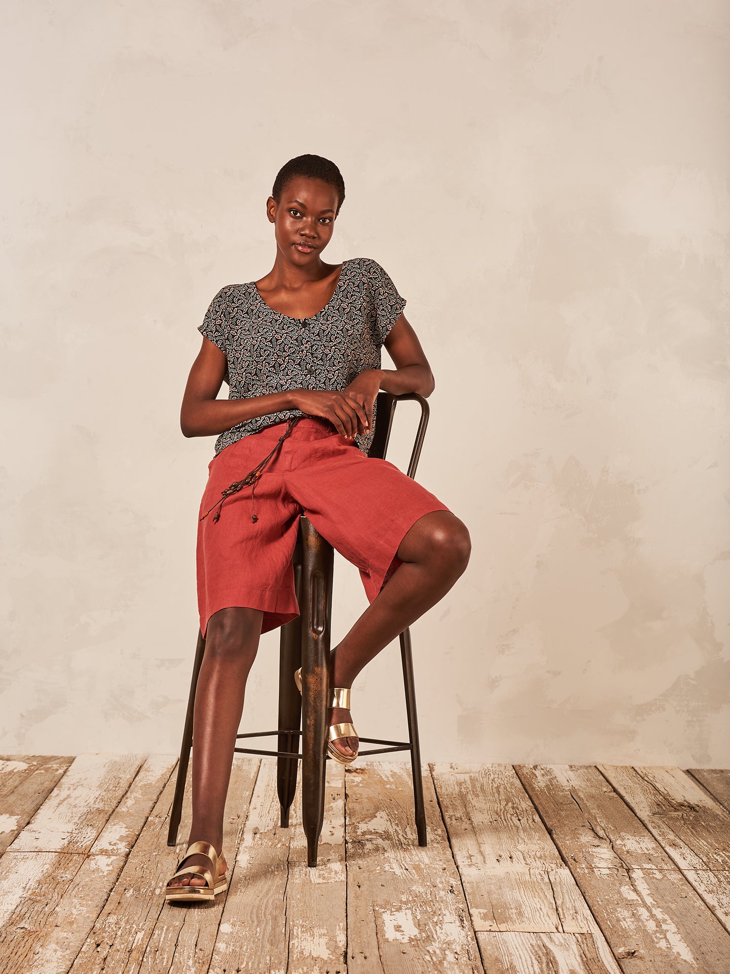 blouse imprimé