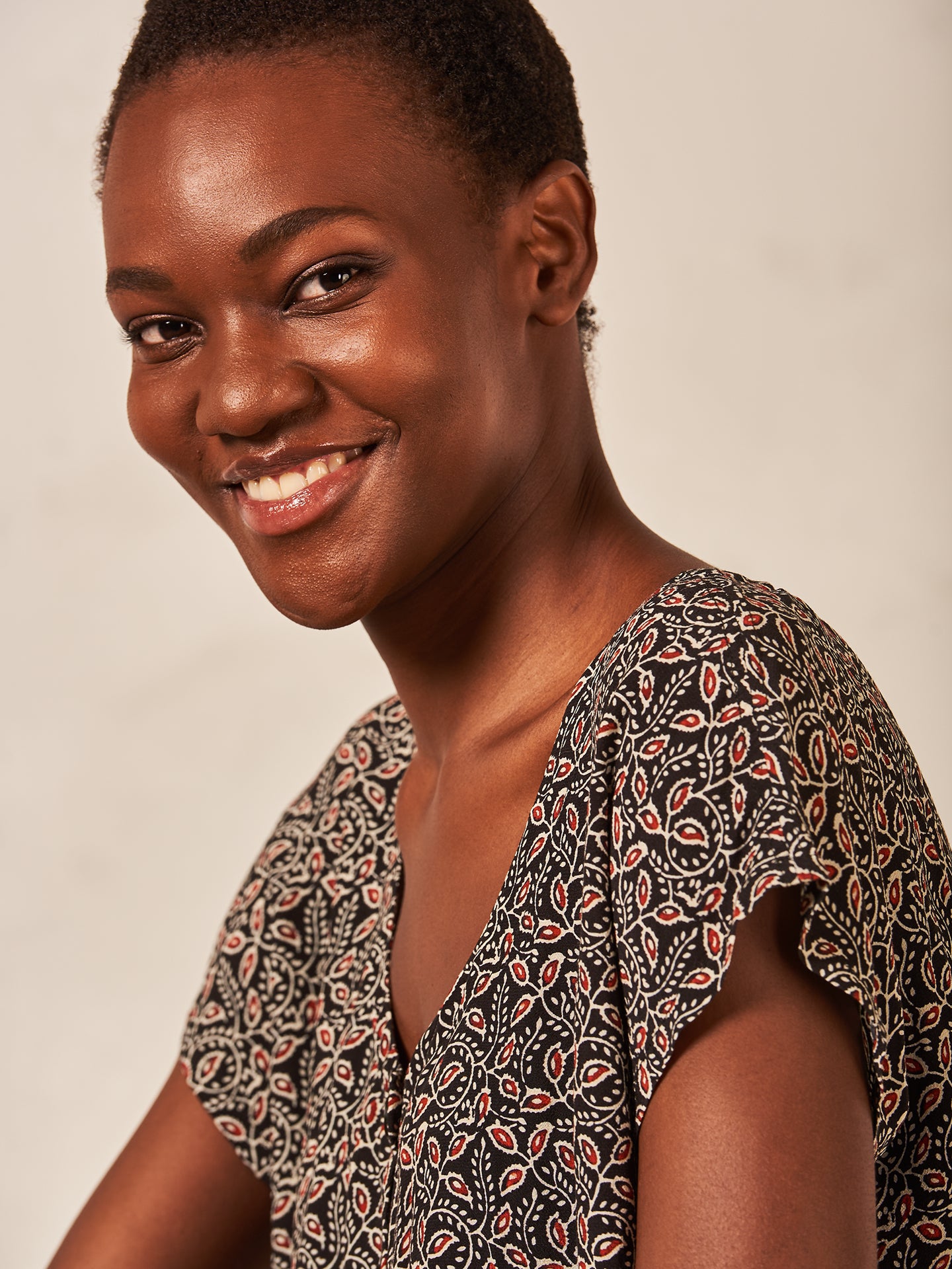 blouse imprimé