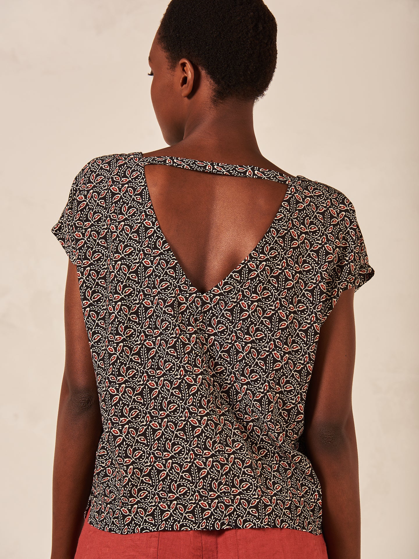 blouse imprimé
