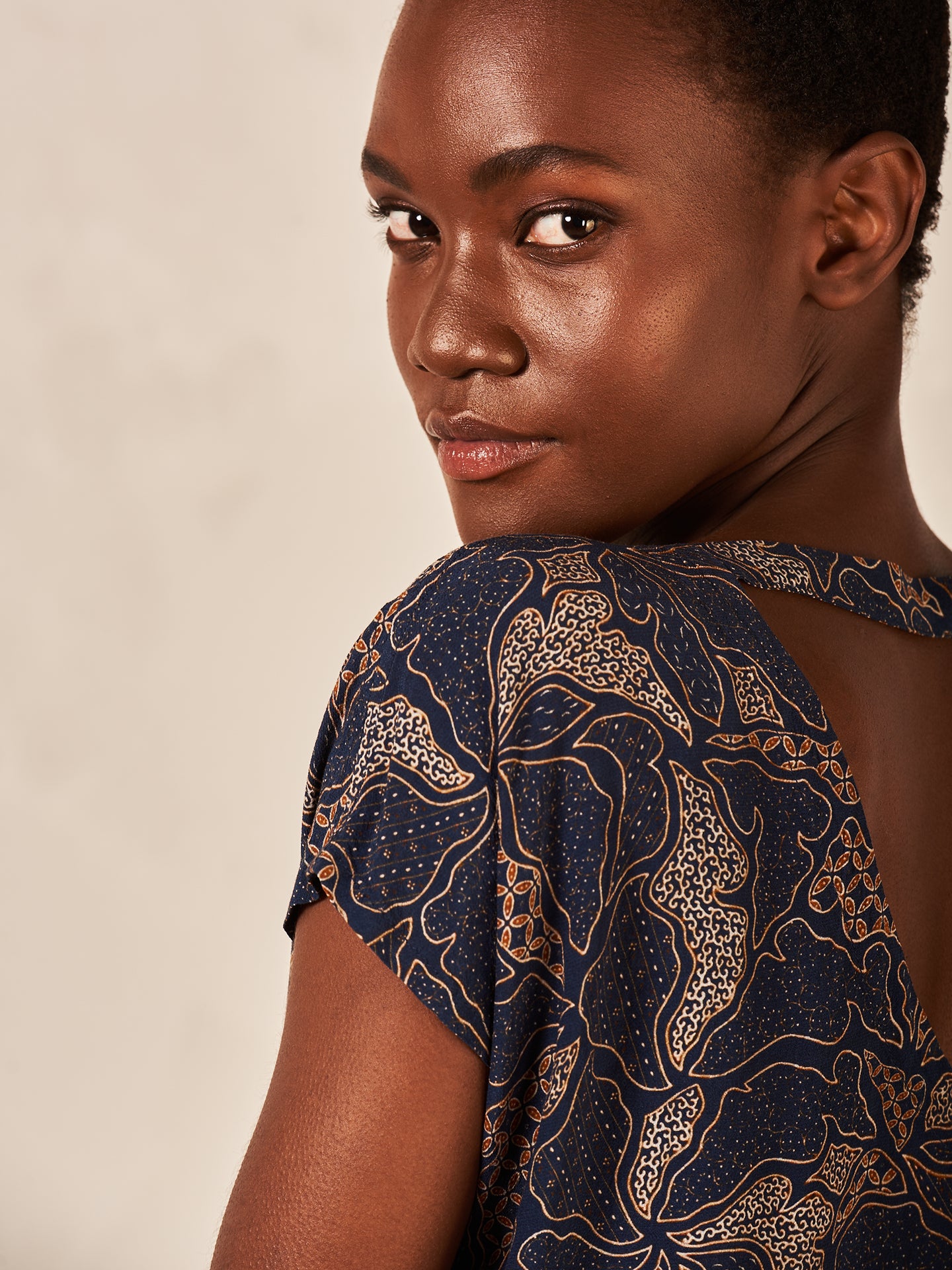 blouse imprimé