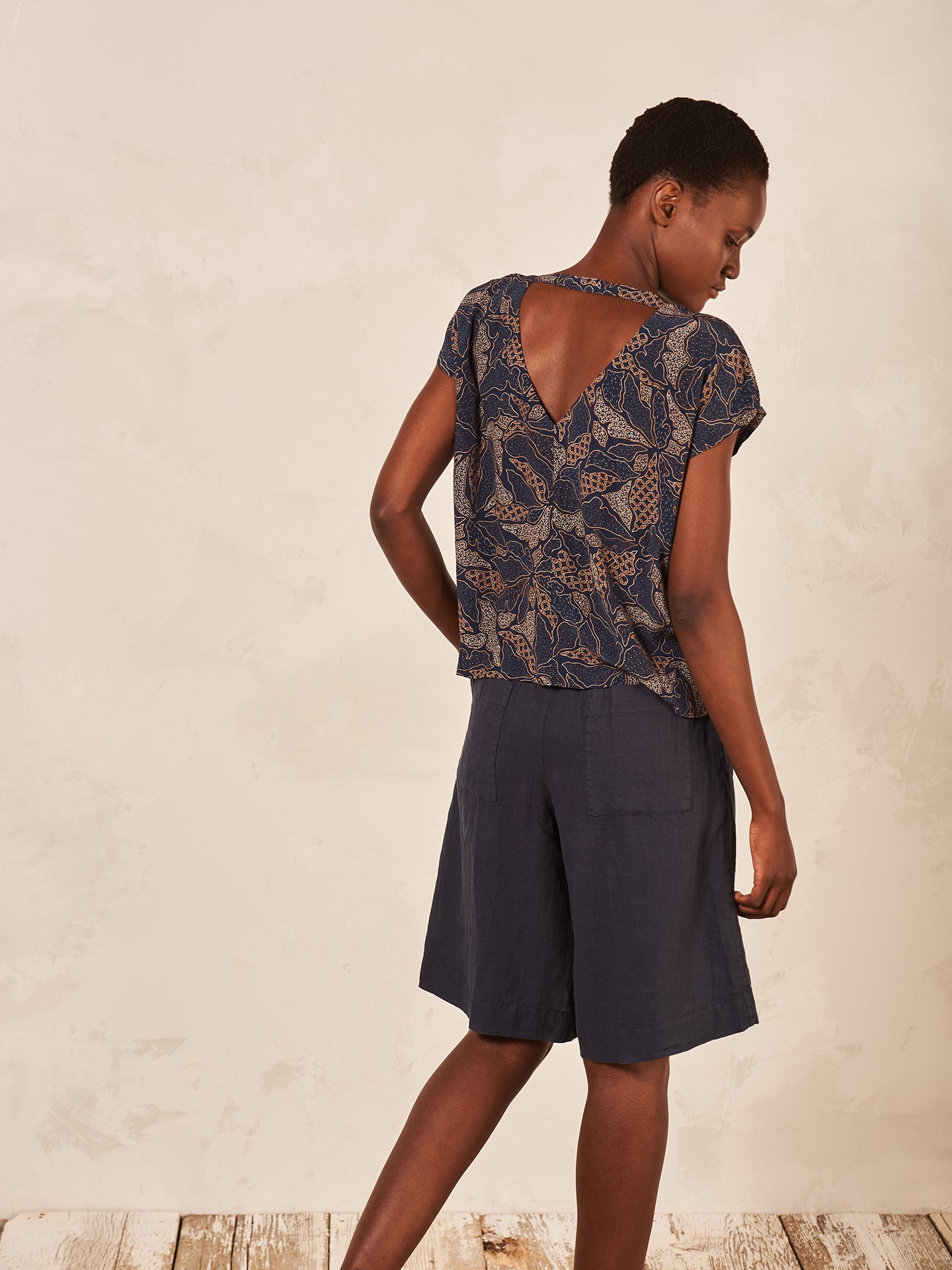 blouse imprimé