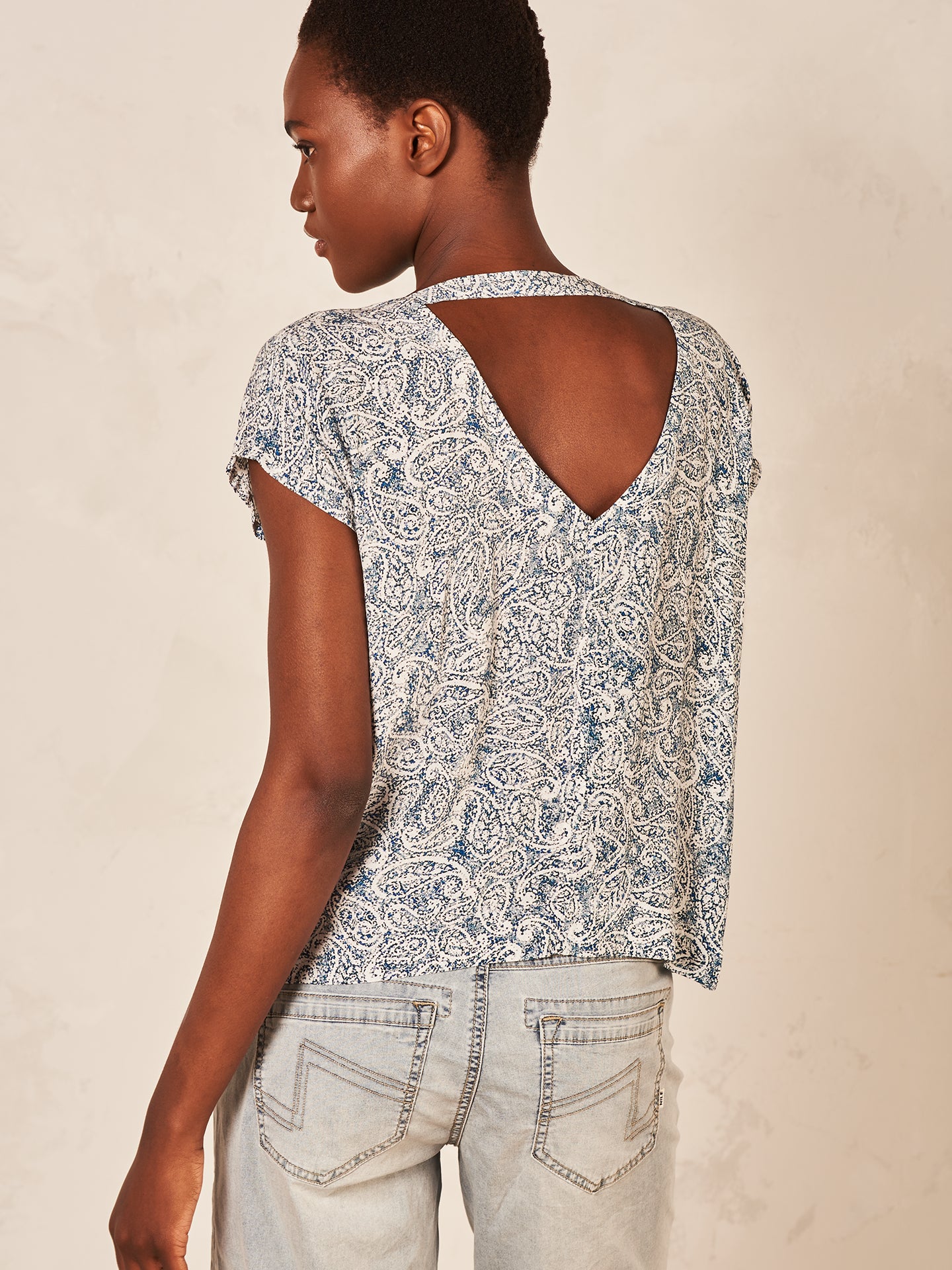 blouse imprimé