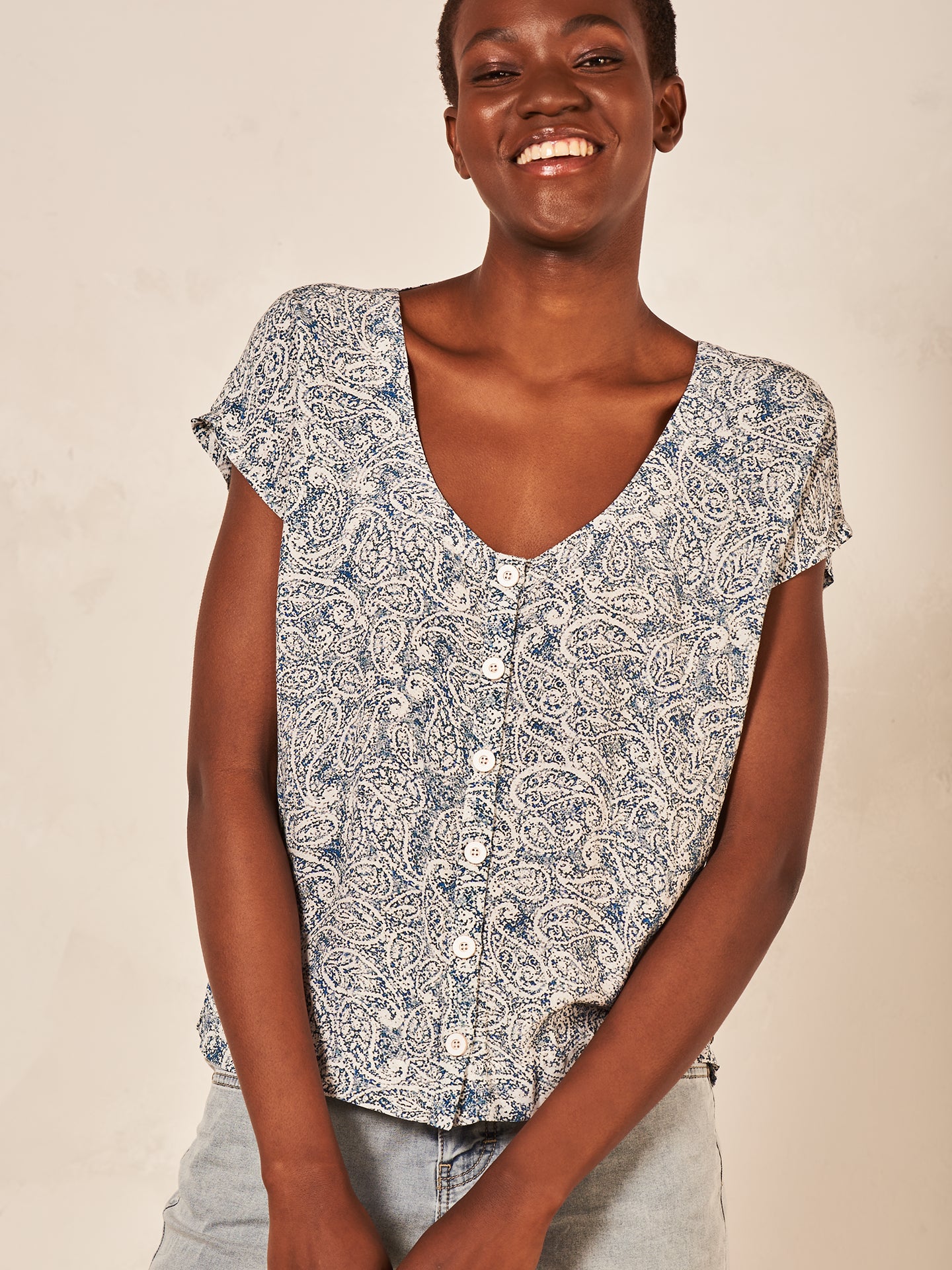 blouse imprimé