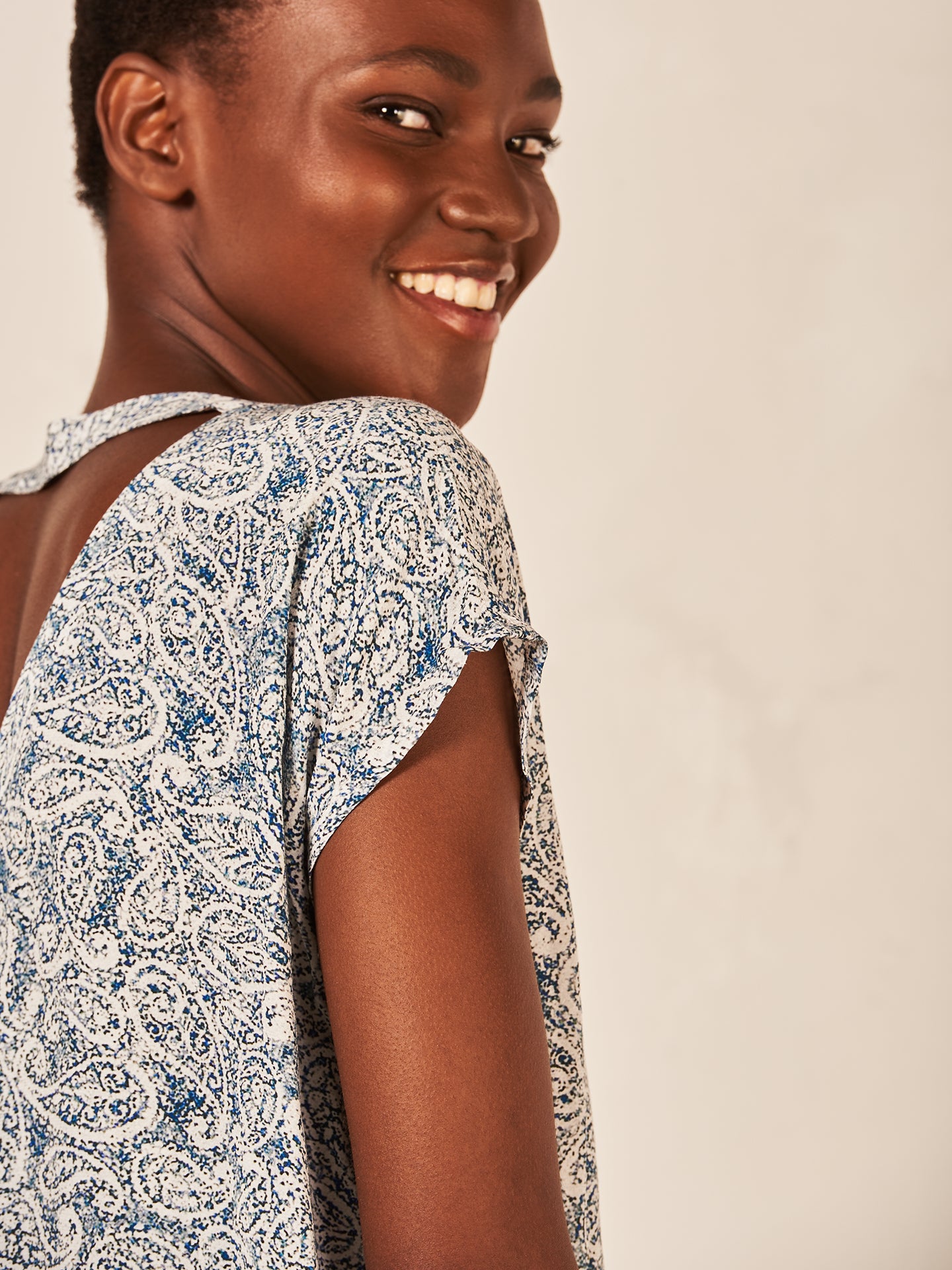 blouse imprimé