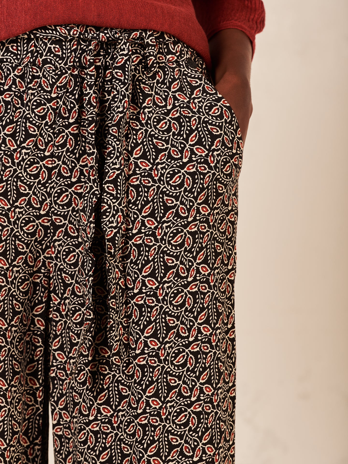 pantalon imprimé