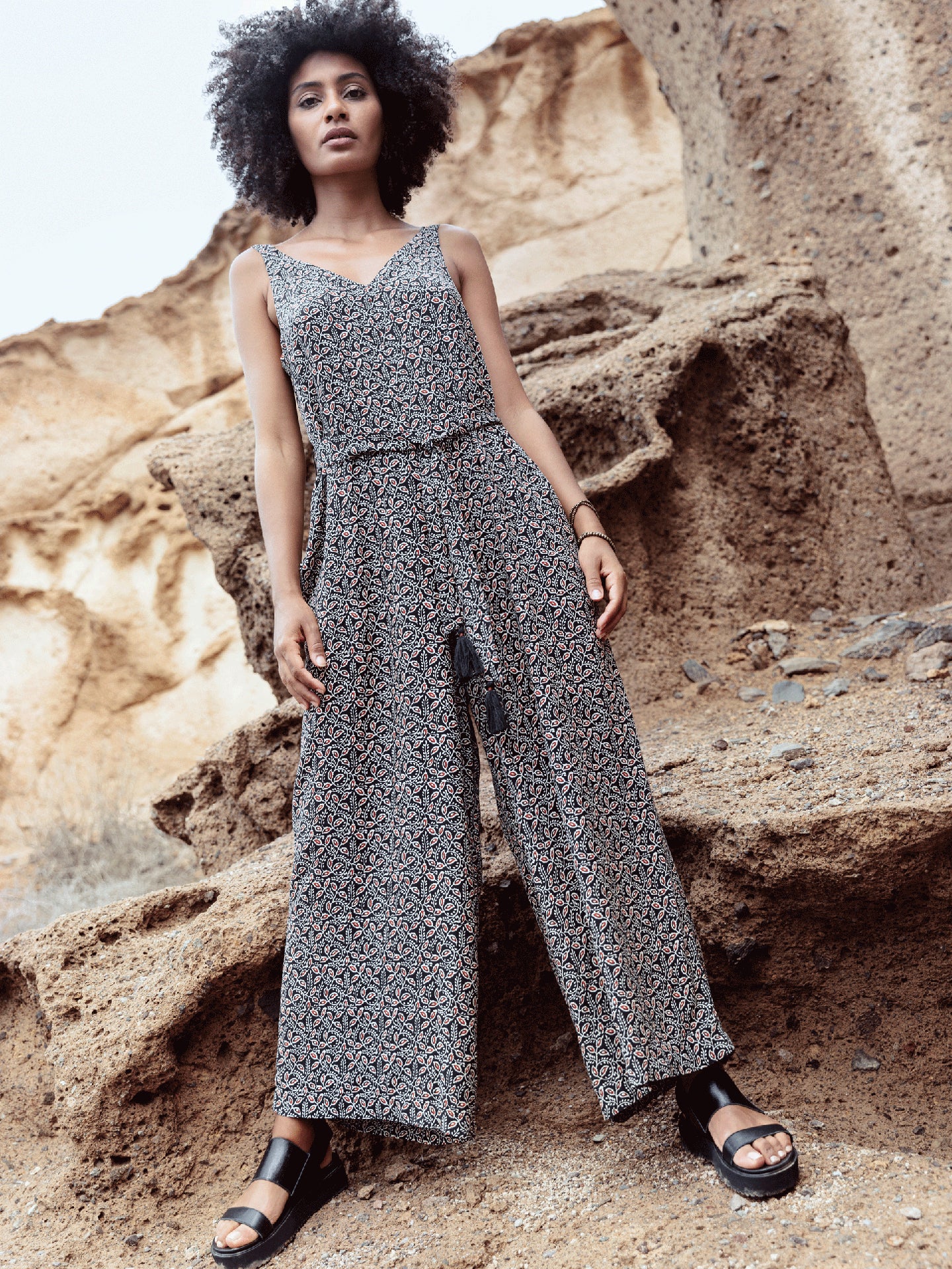 Jumpsuit mit Druck
