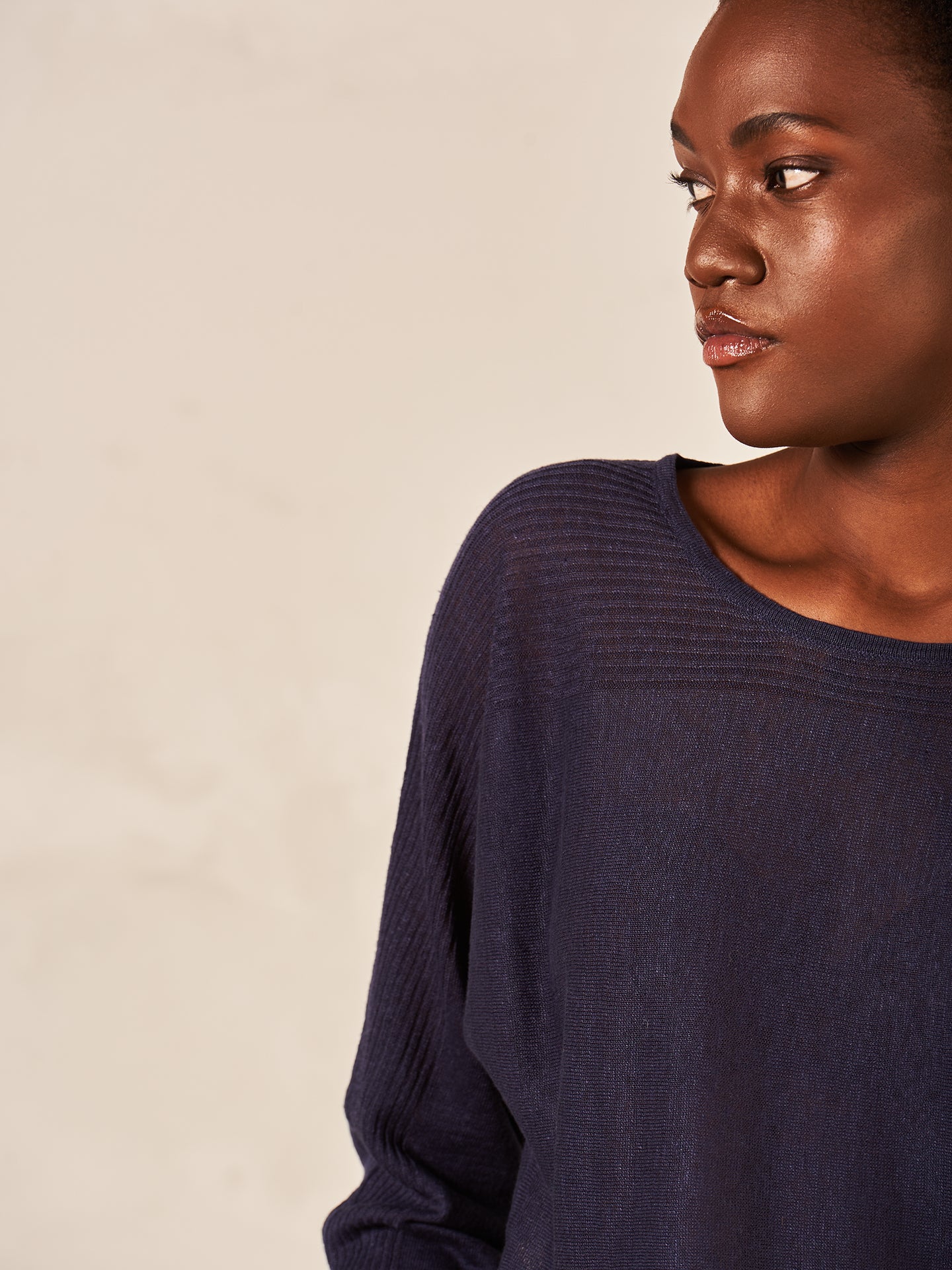 Leinenpullover