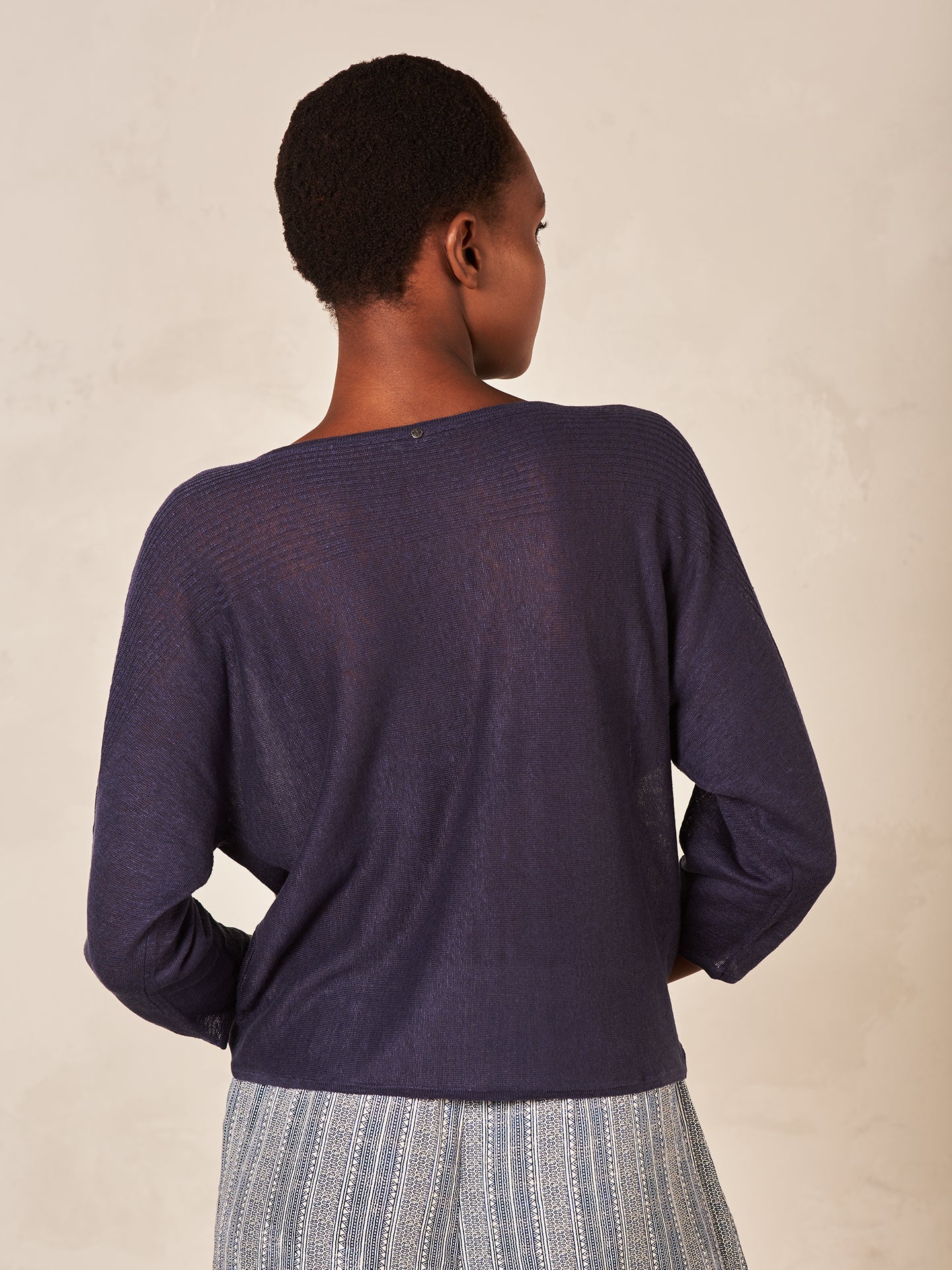 Leinenpullover