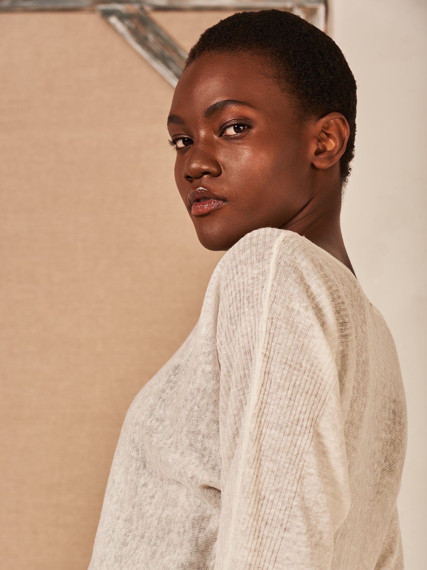 Leinenpullover