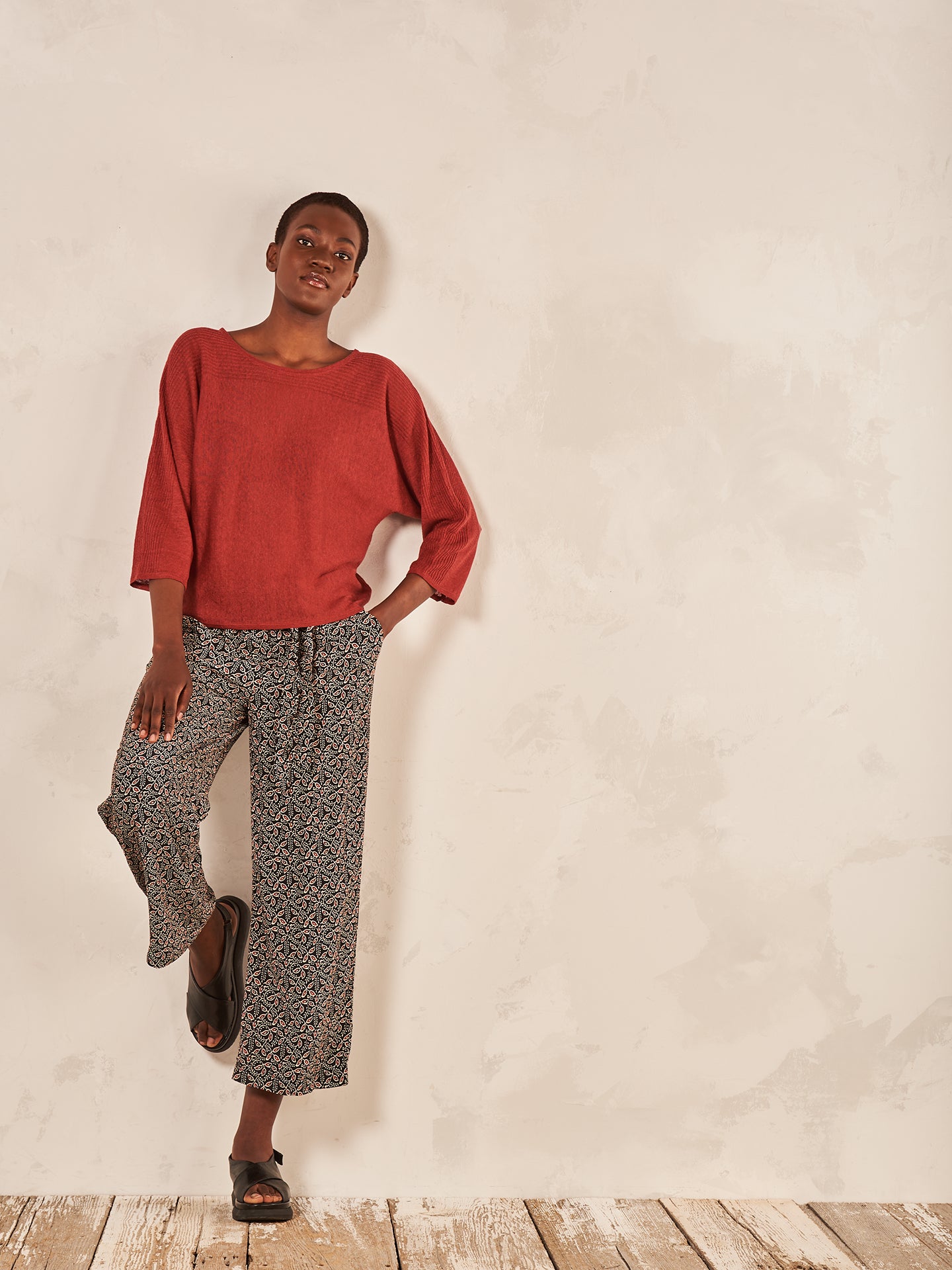 Leinenpullover