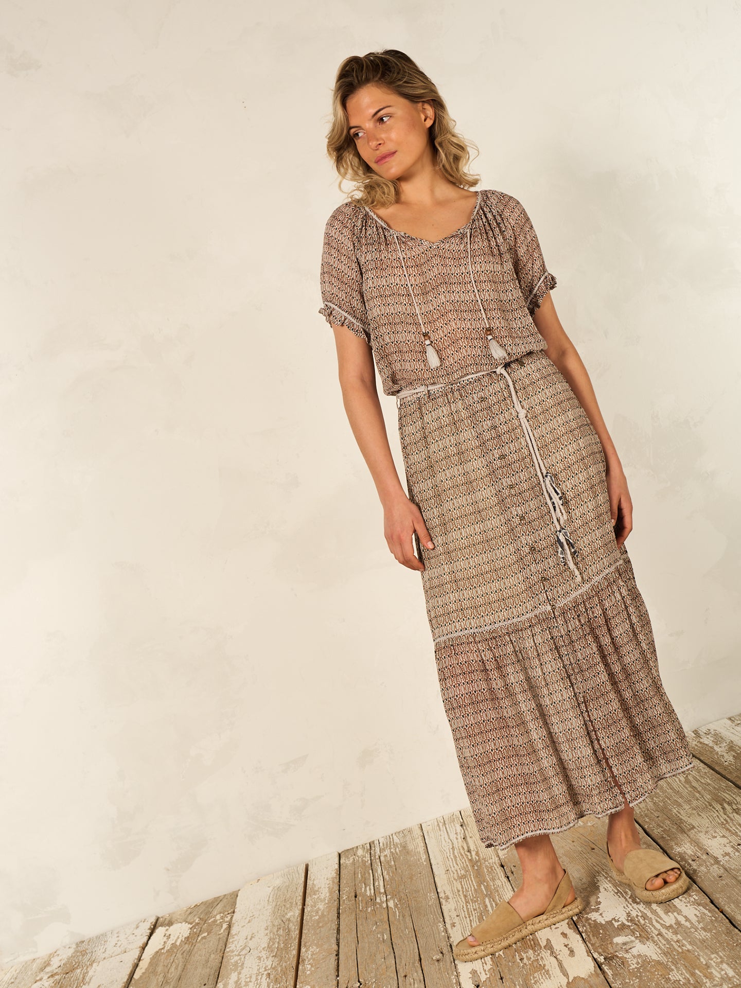 Bluse mit Rüschendetail