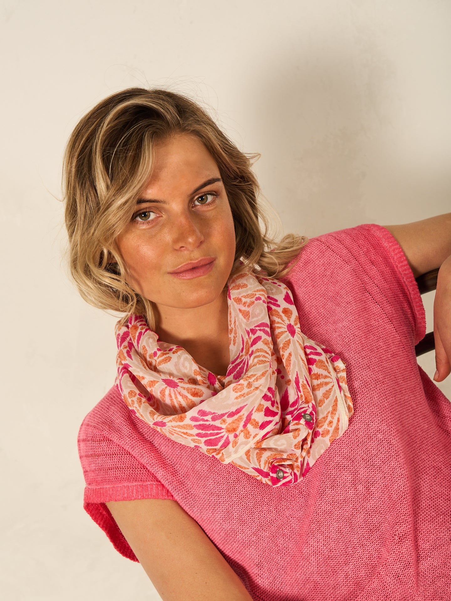 foulard imprimé