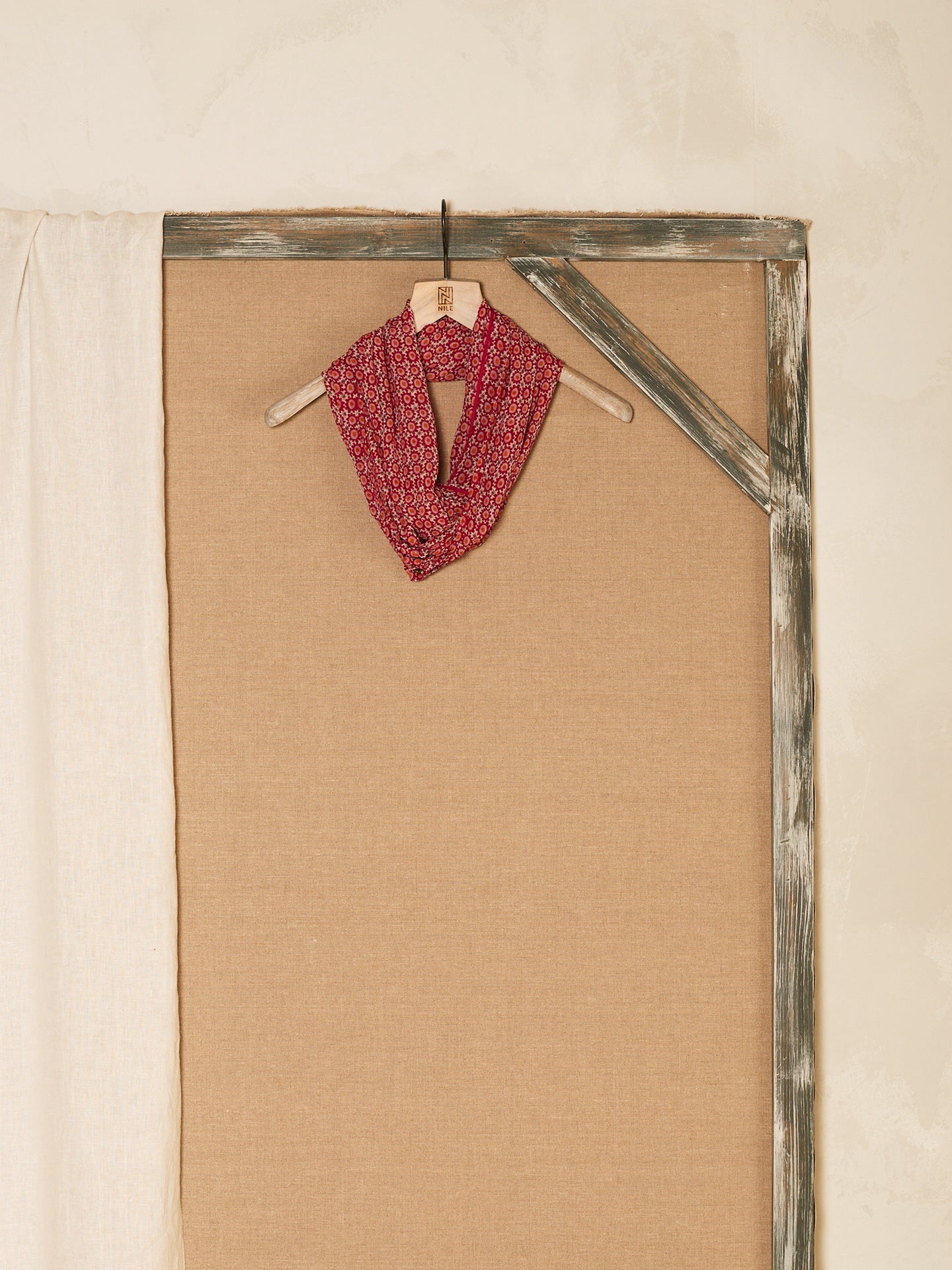 foulard imprimé