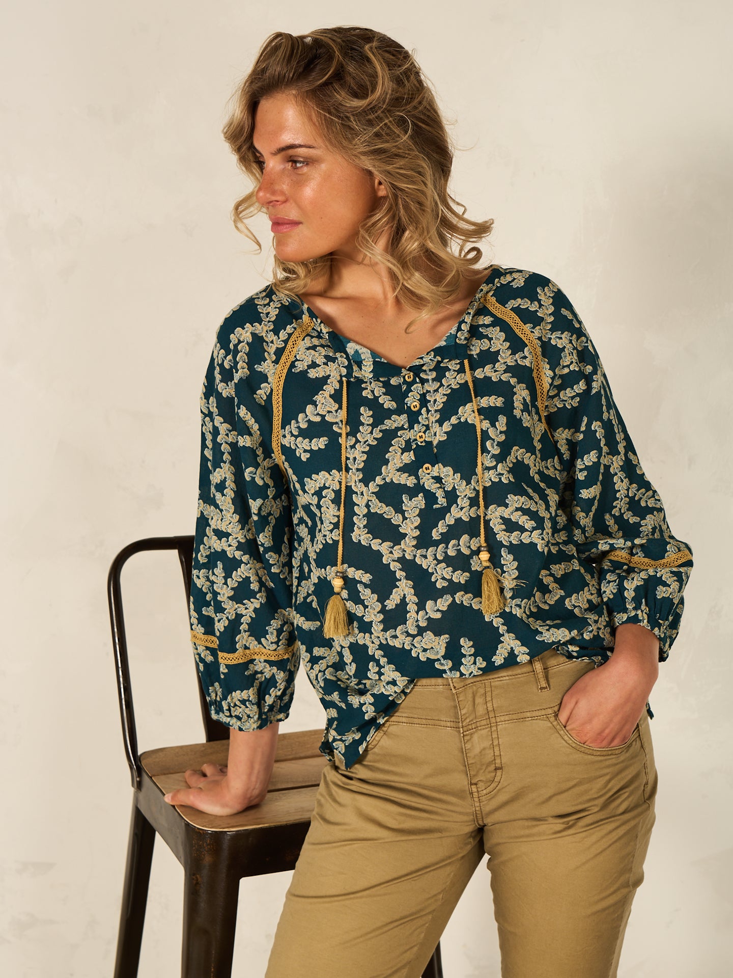 Bluse 3/4-Arm