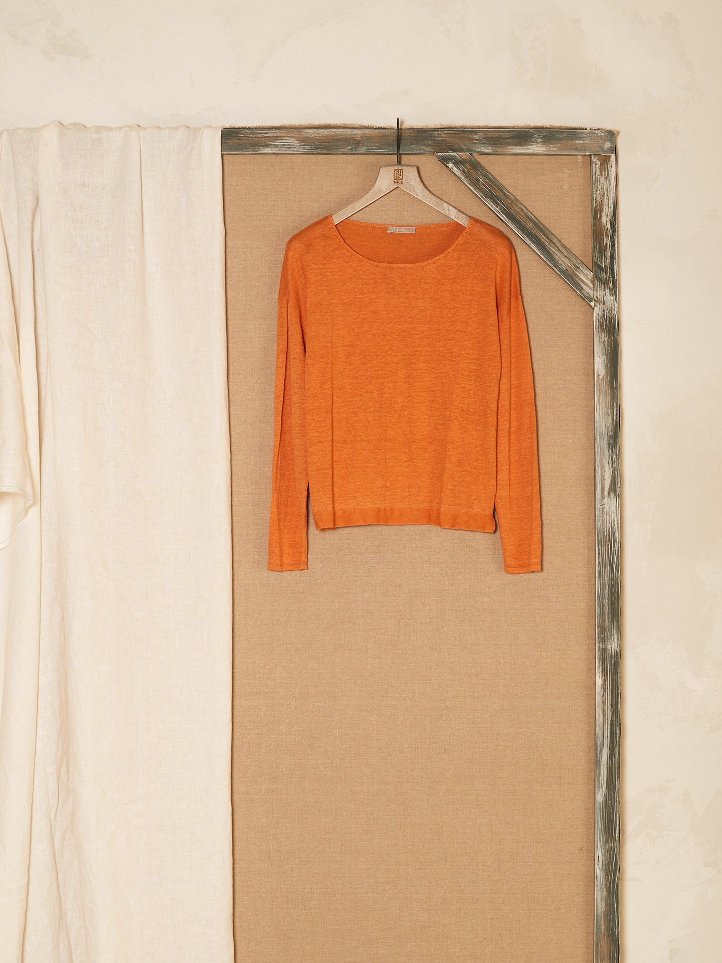 Leinenpullover