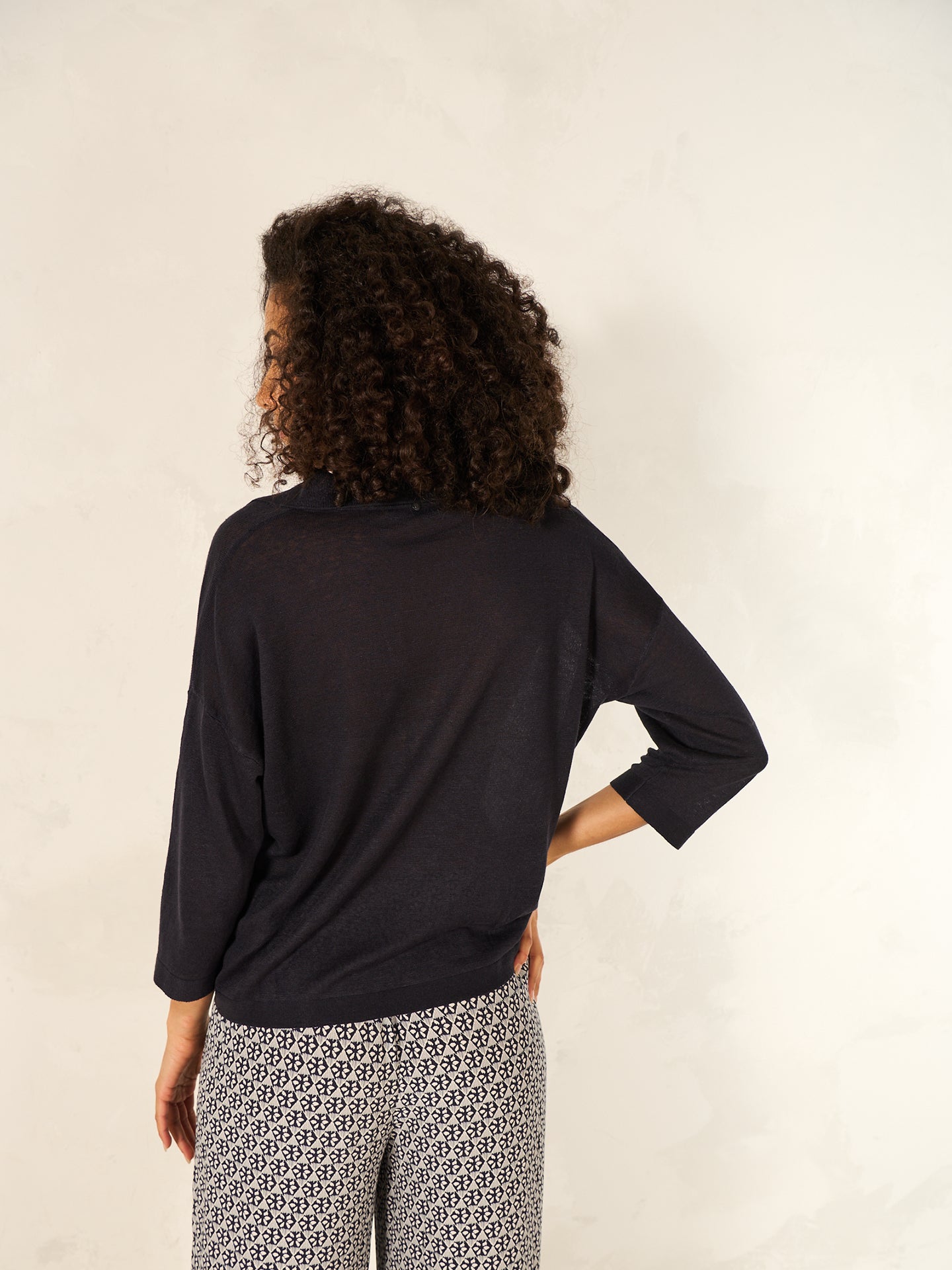 Leinenpullover