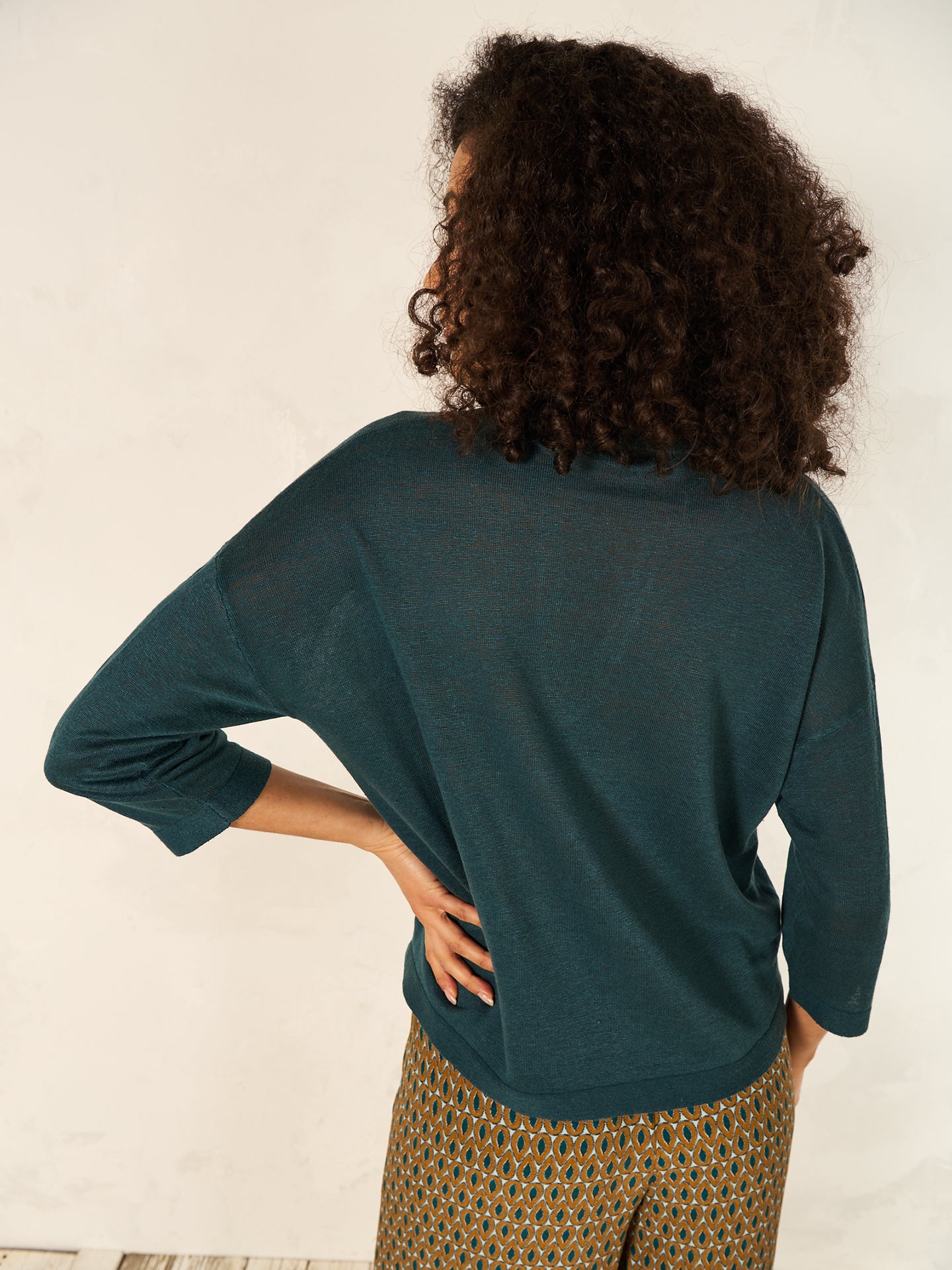 Leinenpullover