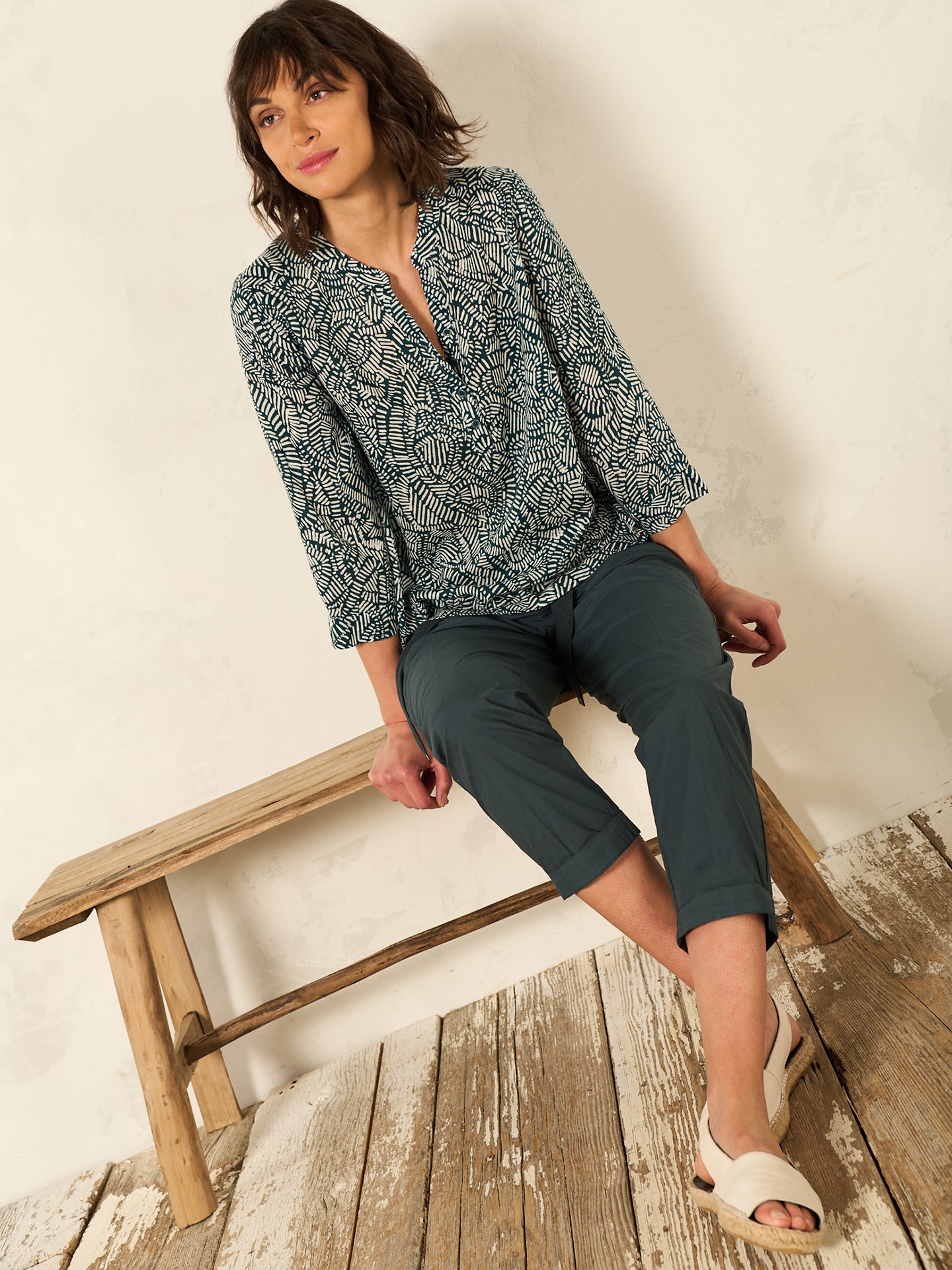 Bluse 3/4-Arm